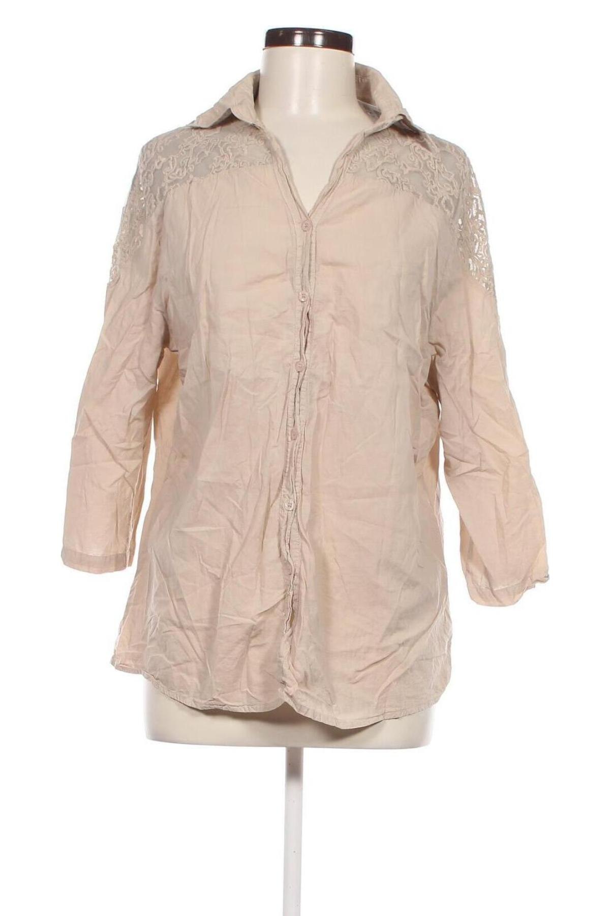 Damenbluse Flora & Co, Größe XL, Farbe Beige, Preis € 15,39