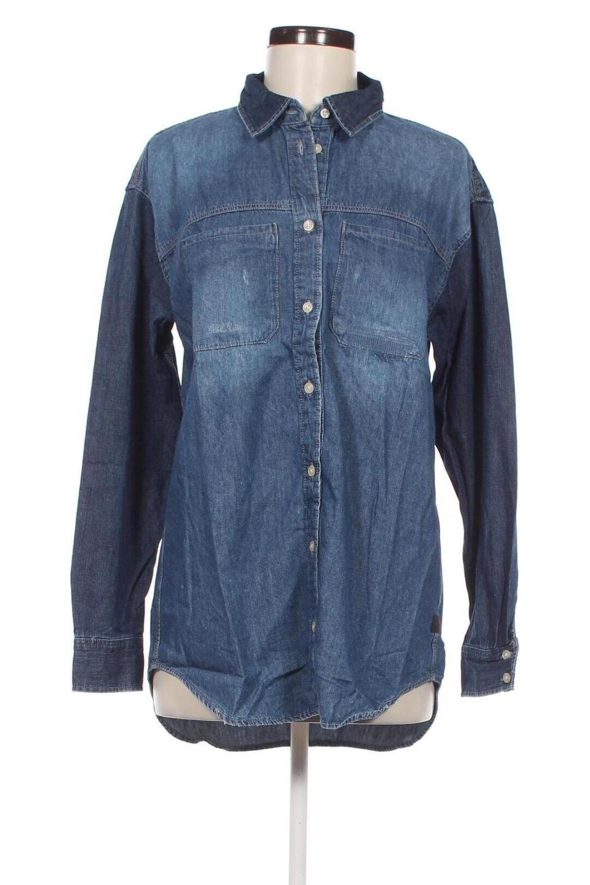 Dámska košeľa  G-Star Raw, Veľkosť M, Farba Modrá, Cena  90,21 €