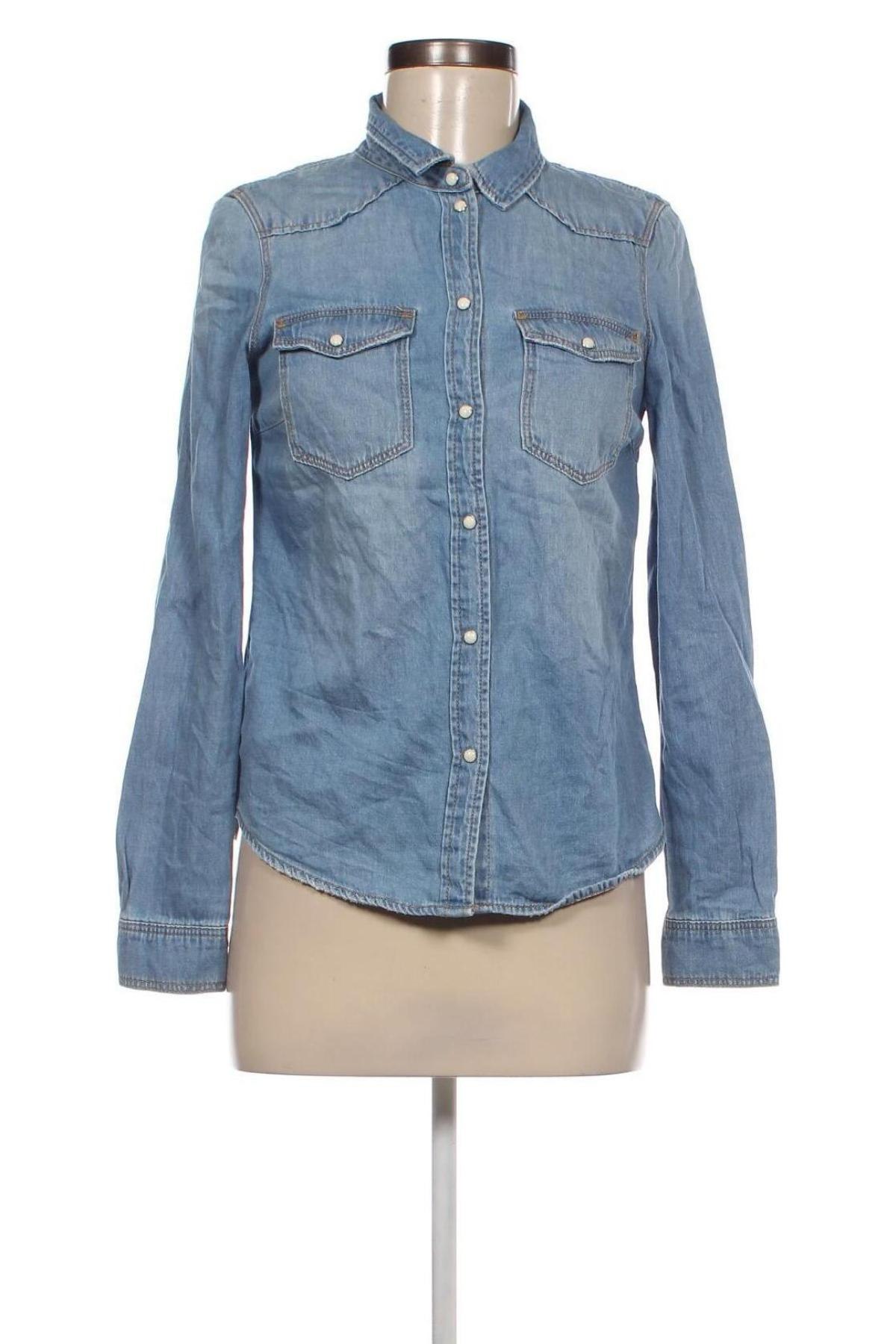 Damenbluse Vero Moda, Größe S, Farbe Blau, Preis 4,49 €