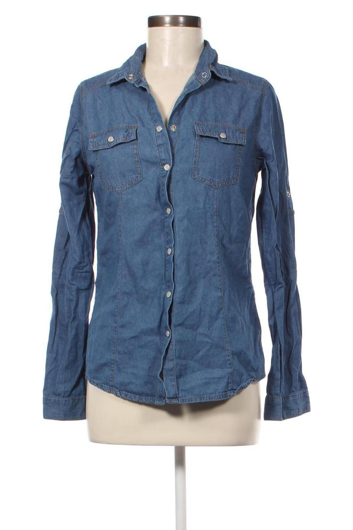 Damenbluse Woman By Tchibo, Größe S, Farbe Blau, Preis € 5,99