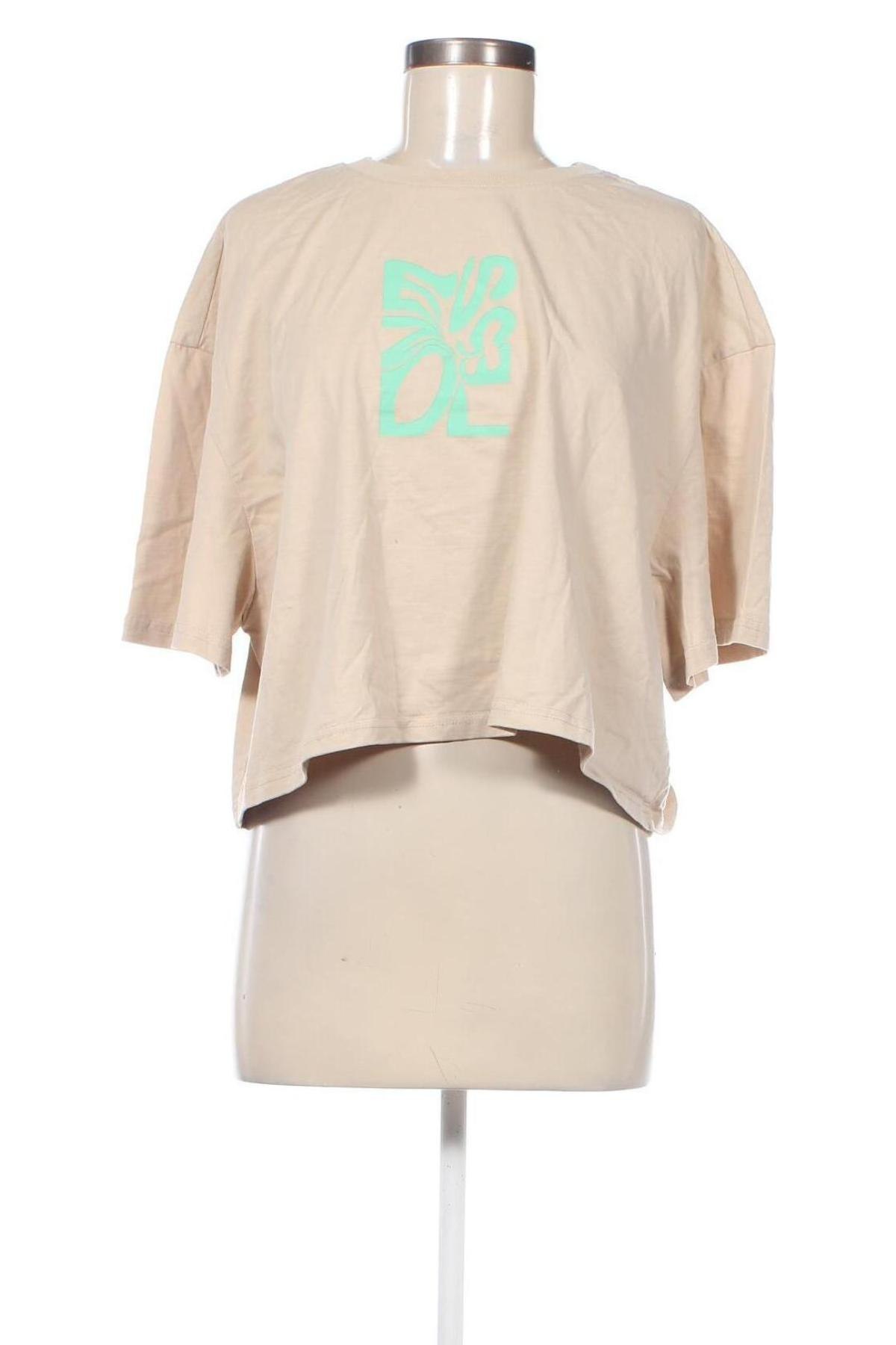 Damen T-Shirt, Größe XL, Farbe Beige, Preis € 12,63