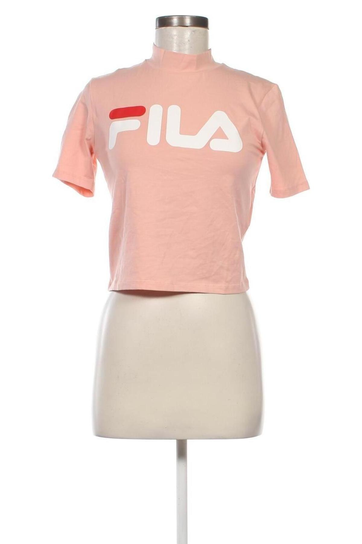 Γυναικείο t-shirt FILA, Μέγεθος M, Χρώμα Ρόζ , Τιμή 14,99 €