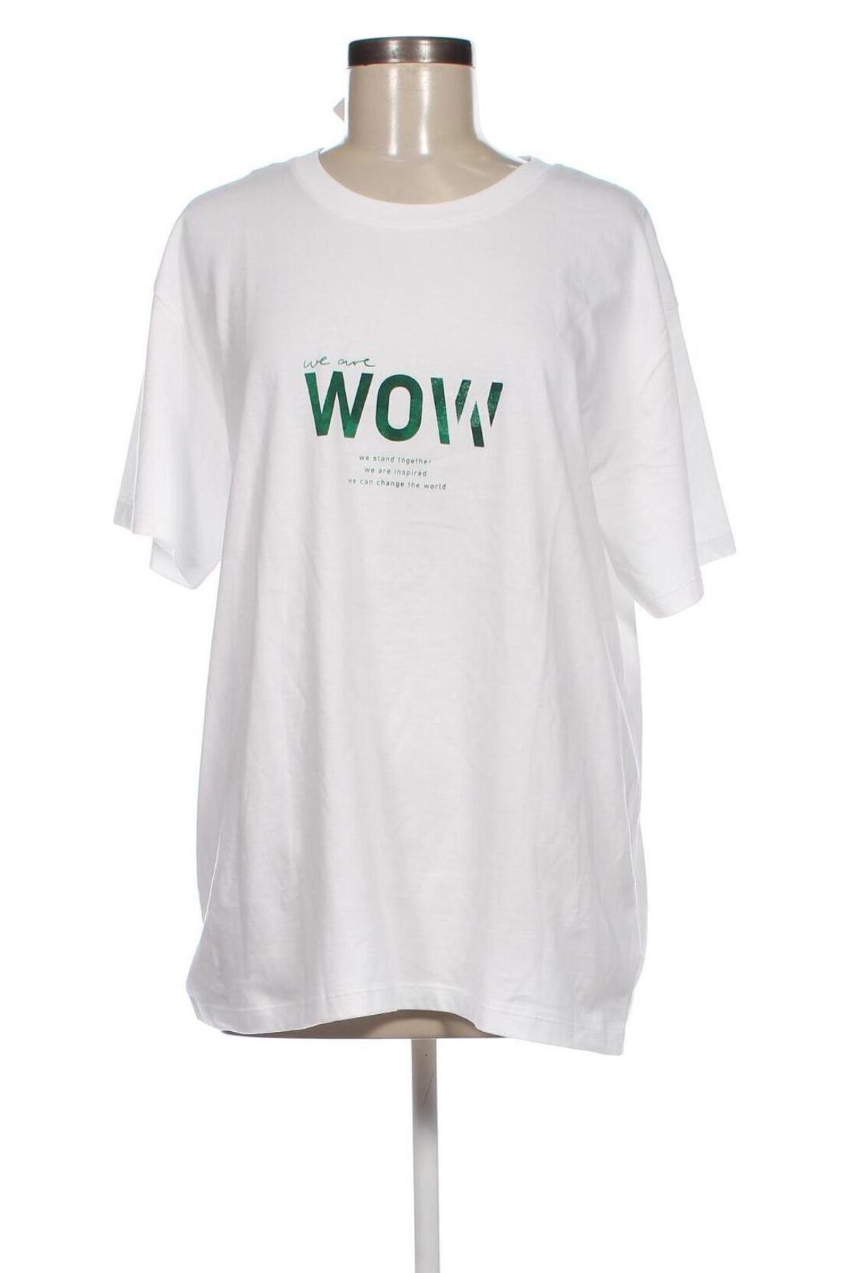 Γυναικείο t-shirt Gerry Weber, Μέγεθος XL, Χρώμα Λευκό, Τιμή 31,96 €