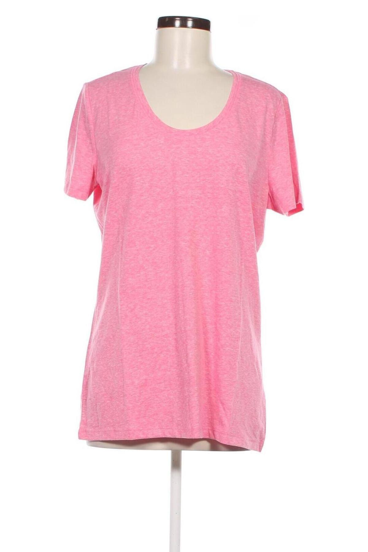 Damen T-Shirt Q/S by S.Oliver, Größe XL, Farbe Rosa, Preis 5,49 €