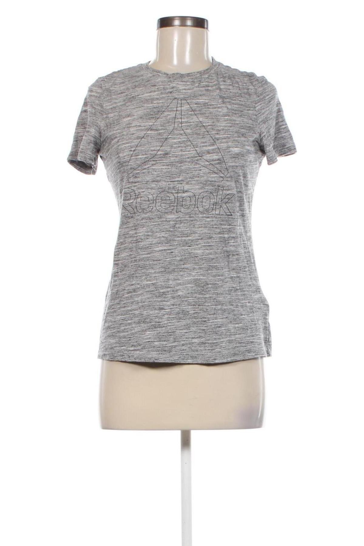 Damen T-Shirt Reebok, Größe M, Farbe Grau, Preis € 7,99