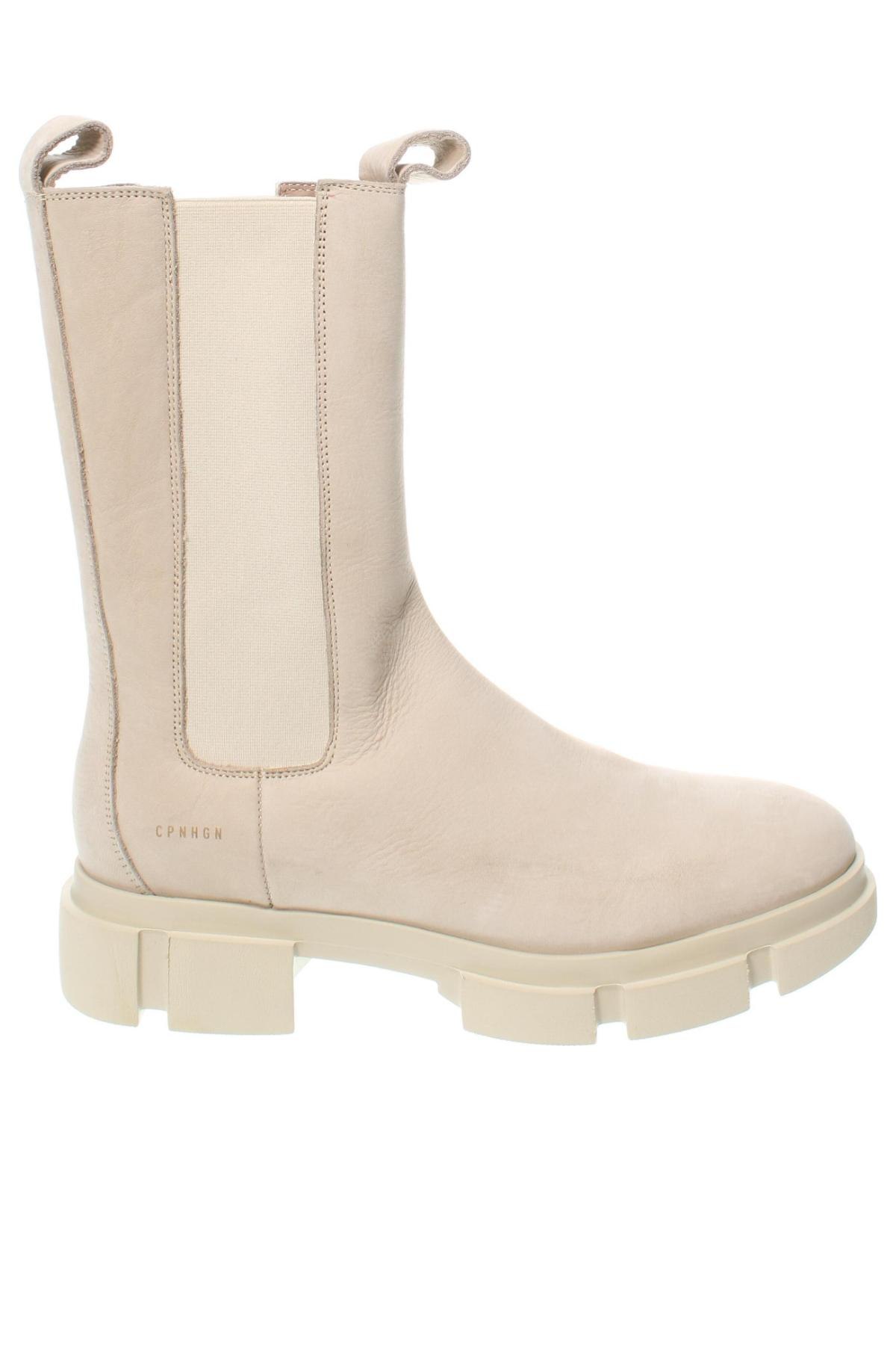 Damen Stiefeletten Copenhagen Shoes, Größe 40, Farbe Beige, Preis 65,99 €