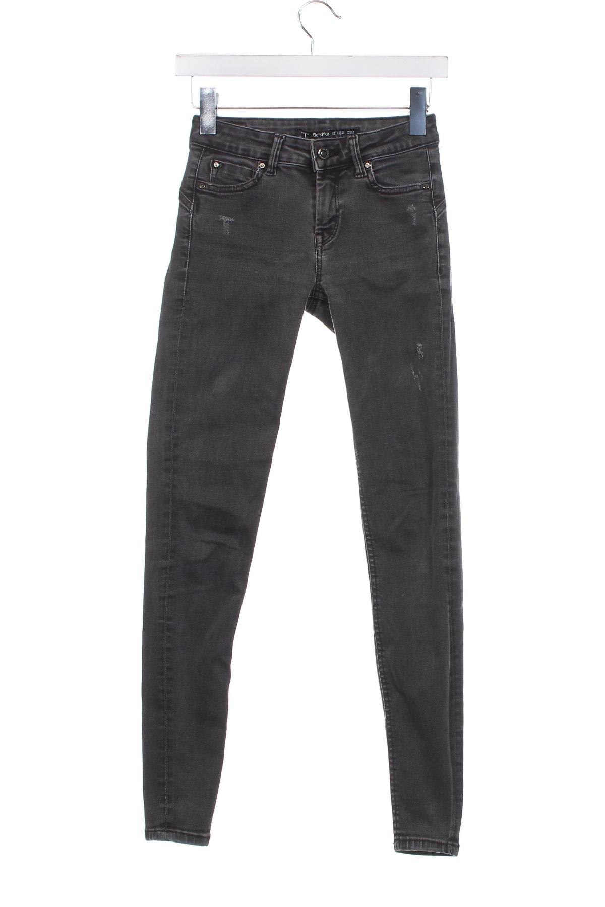 Damen Jeans Bershka, Größe XS, Farbe Grau, Preis 6,99 €