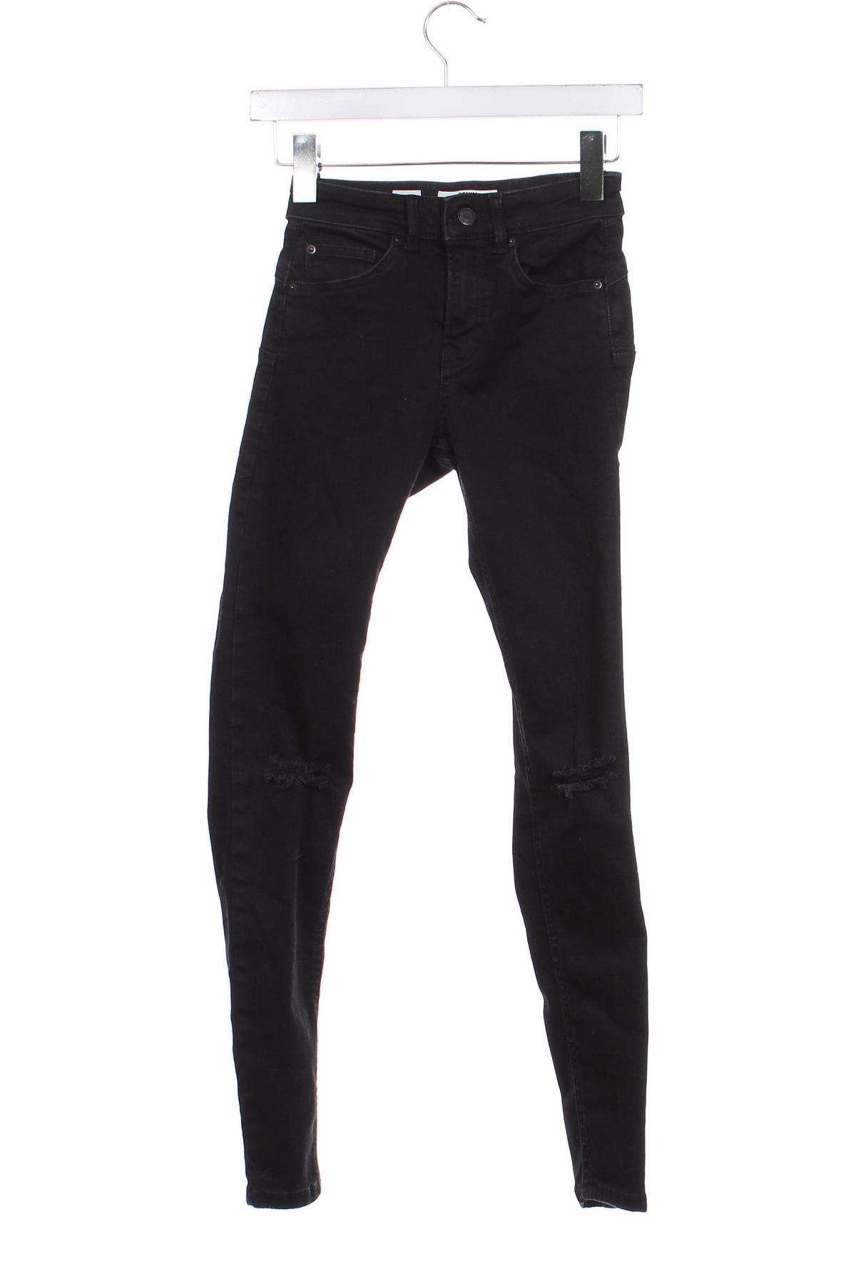 Damen Jeans Bershka, Größe XS, Farbe Schwarz, Preis € 6,99