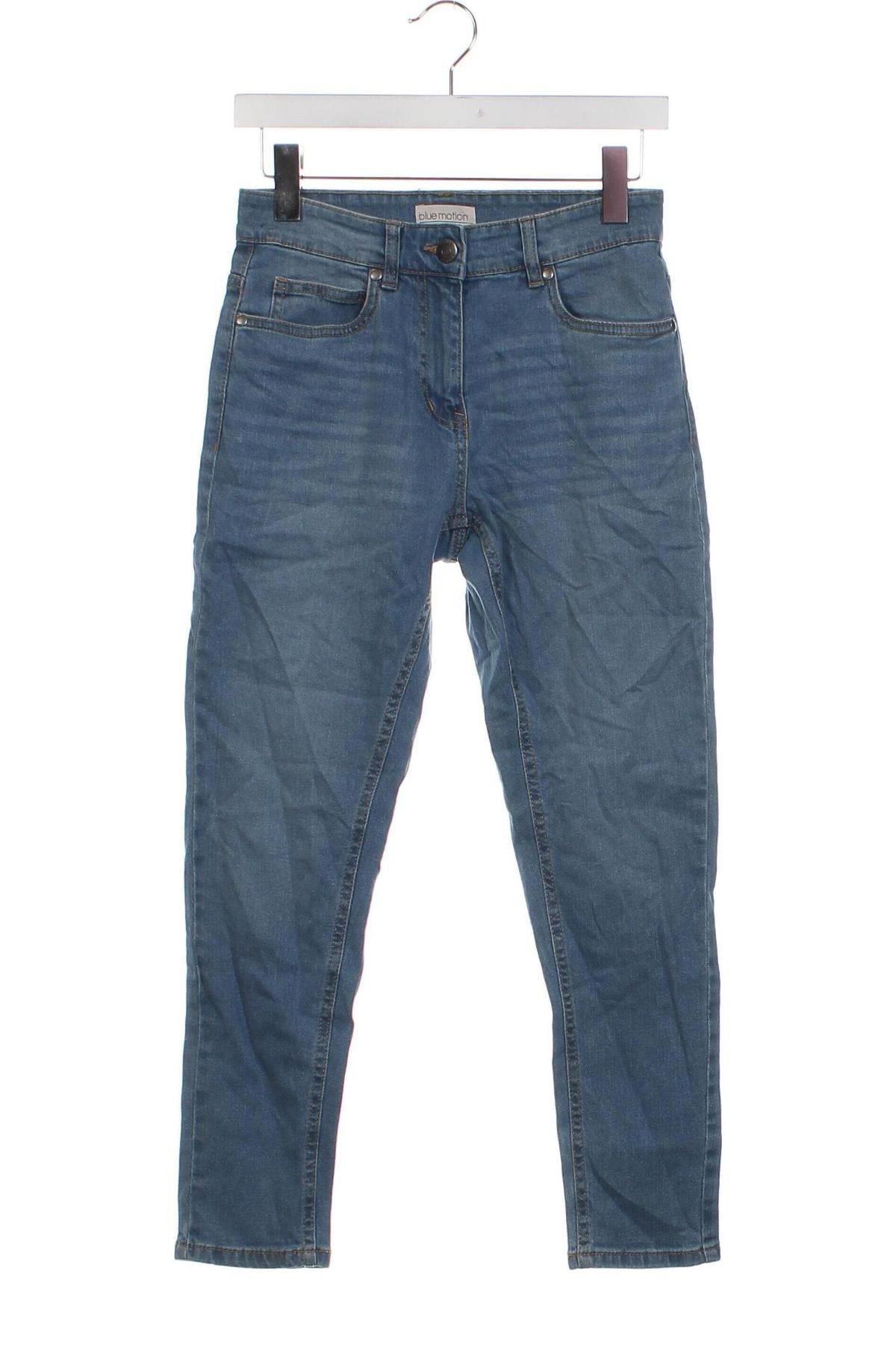 Damskie jeansy Blue Motion, Rozmiar S, Kolor Niebieski, Cena 31,99 zł