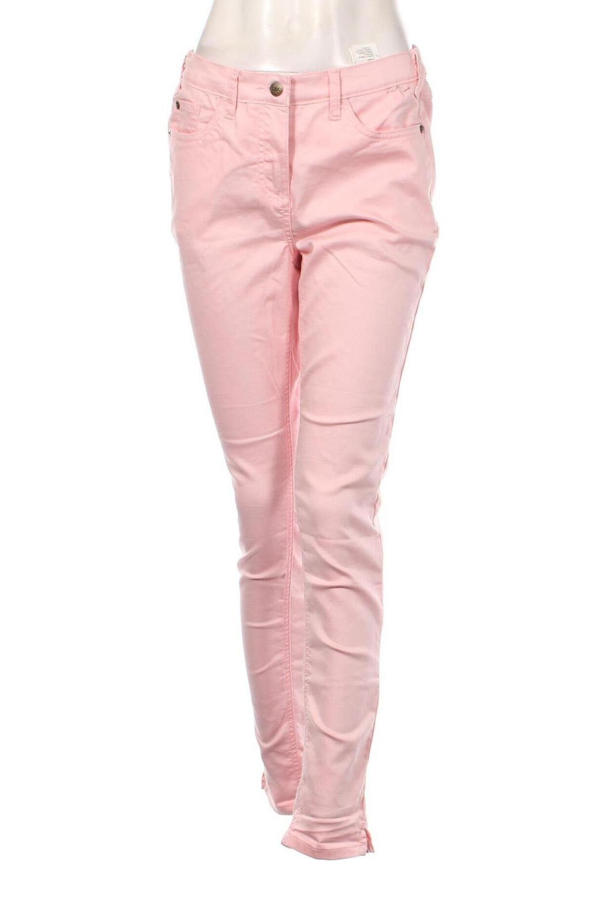 Damskie jeansy Bpc Bonprix Collection, Rozmiar M, Kolor Różowy, Cena 32,99 zł