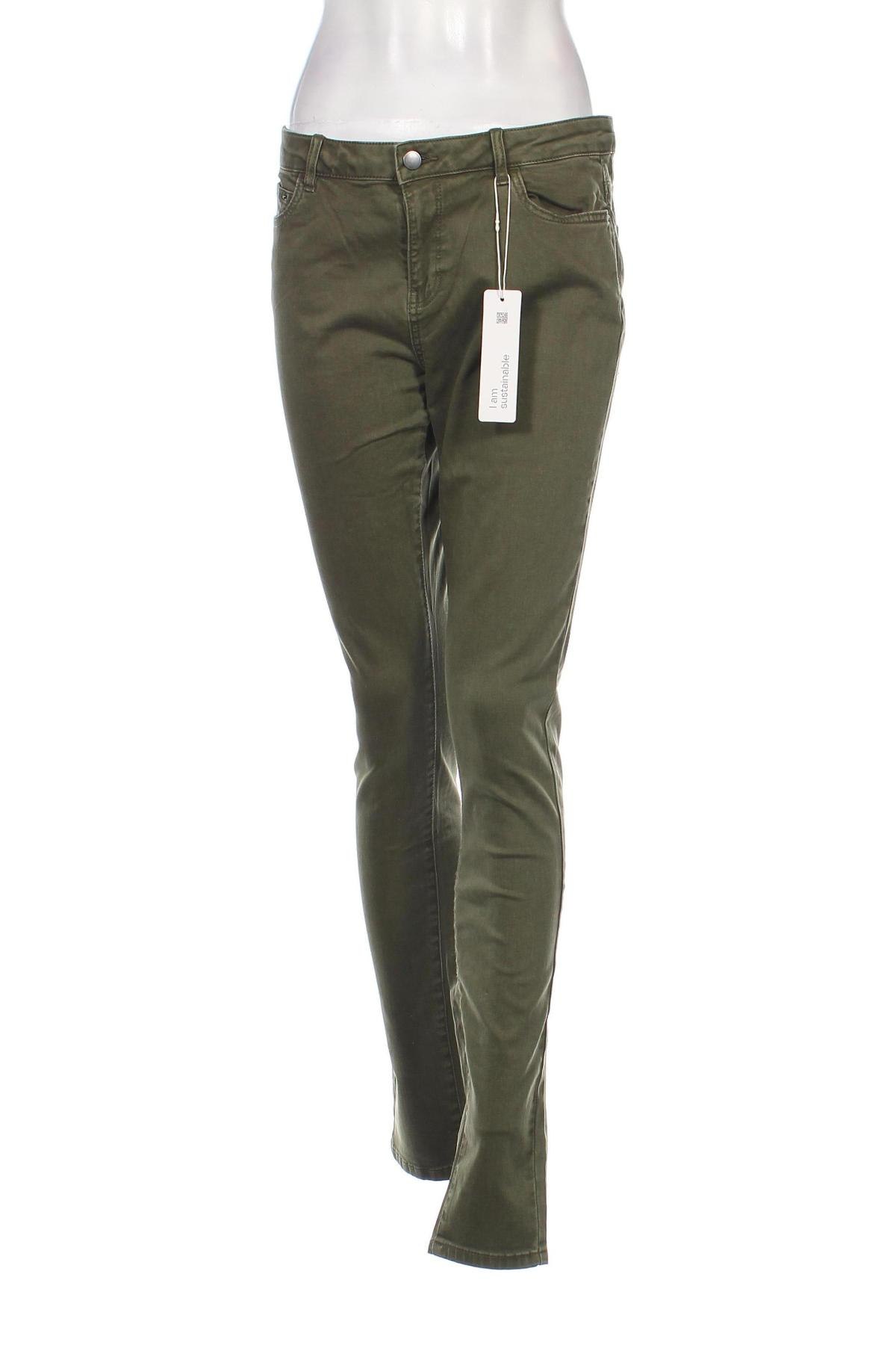 Blugi de femei Edc By Esprit, Mărime M, Culoare Verde, Preț 91,99 Lei