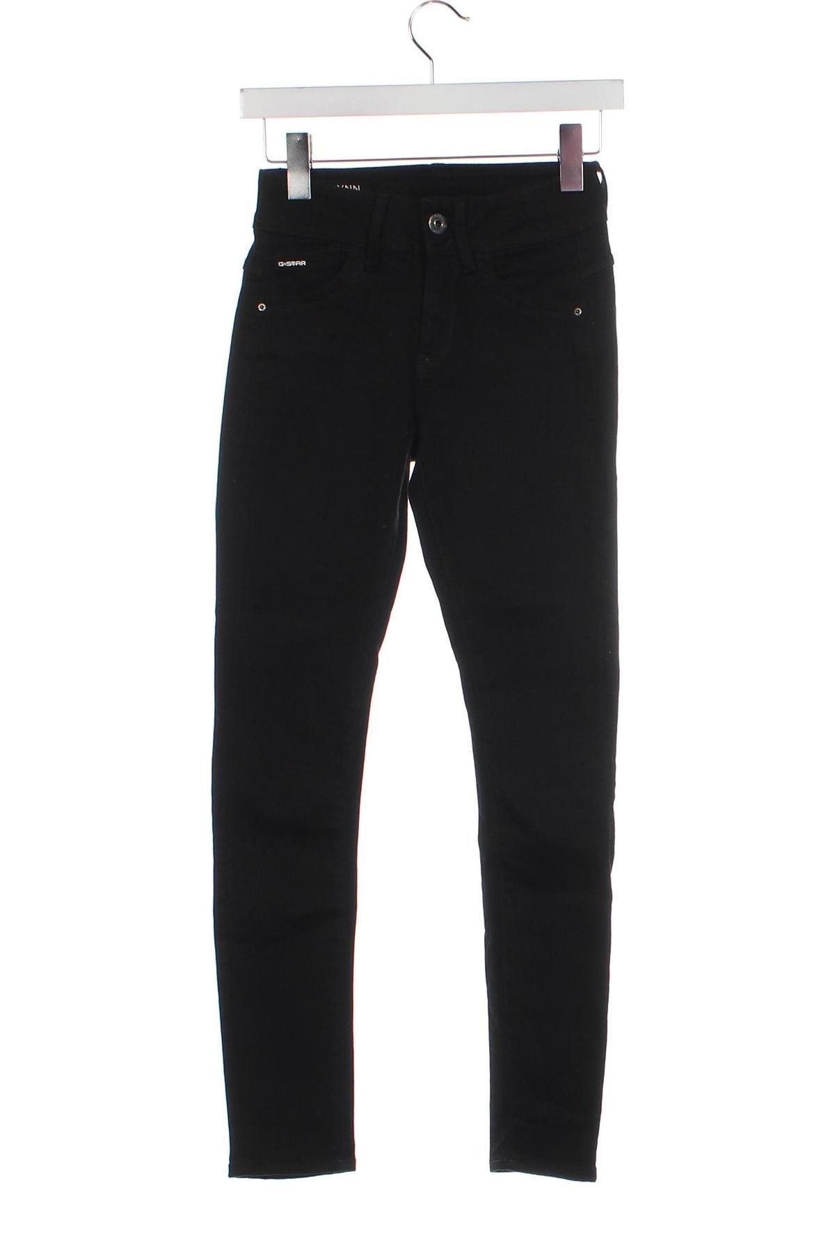 Dámske džínsy  G-Star Raw, Veľkosť XS, Farba Čierna, Cena  7,95 €