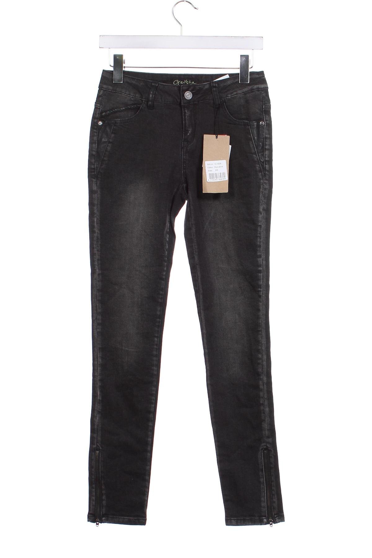 Damen Jeans Geisha, Größe XS, Farbe Schwarz, Preis 6,99 €