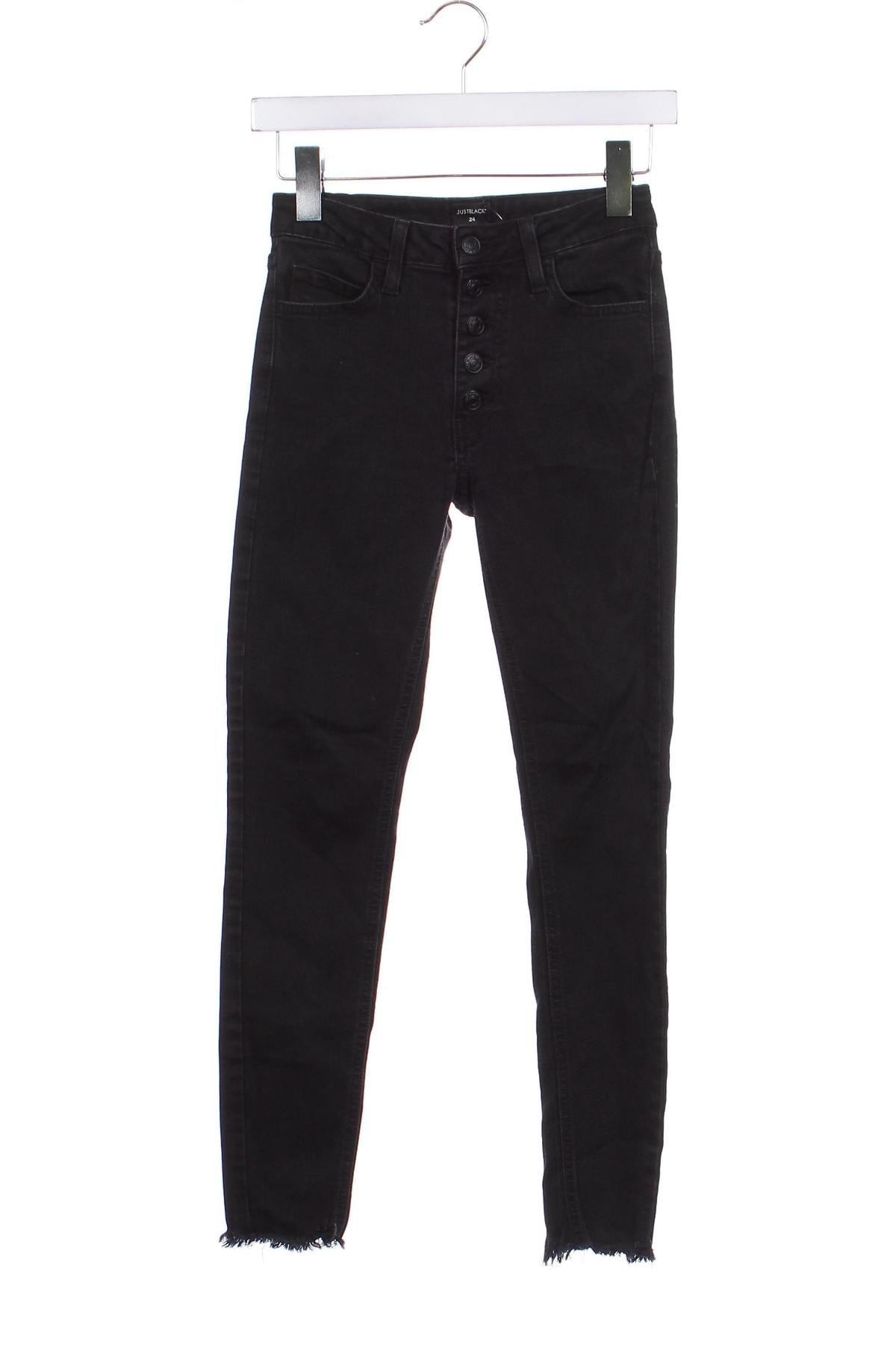 Damen Jeans Just Black, Größe XXS, Farbe Grau, Preis 7,99 €