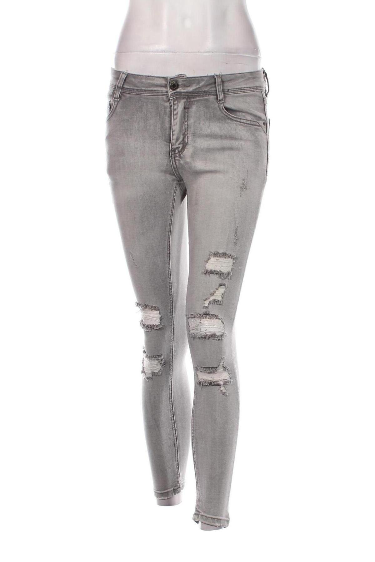 Damen Jeans Laulia, Größe M, Farbe Grau, Preis € 15,49