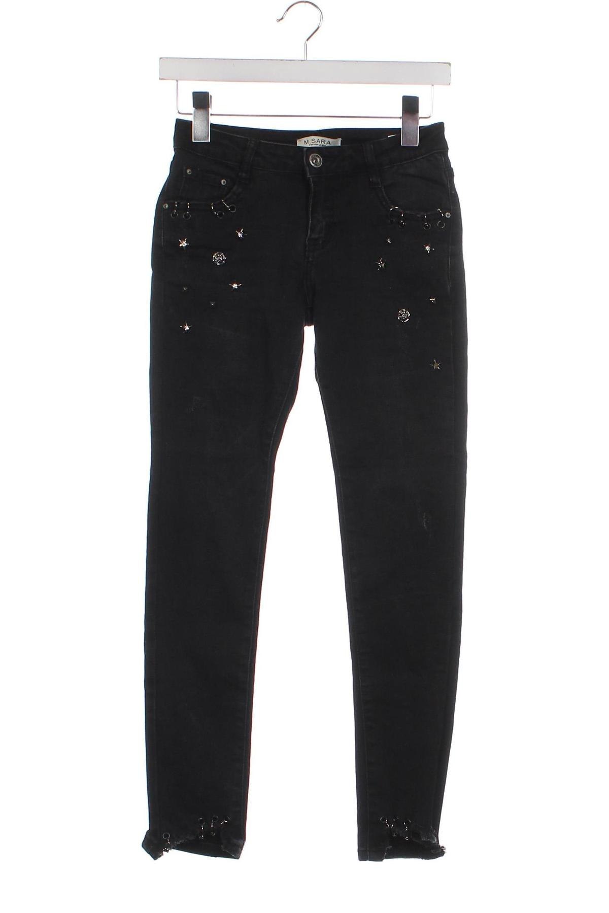 Damen Jeans M.Sara, Größe XS, Farbe Schwarz, Preis 2,99 €