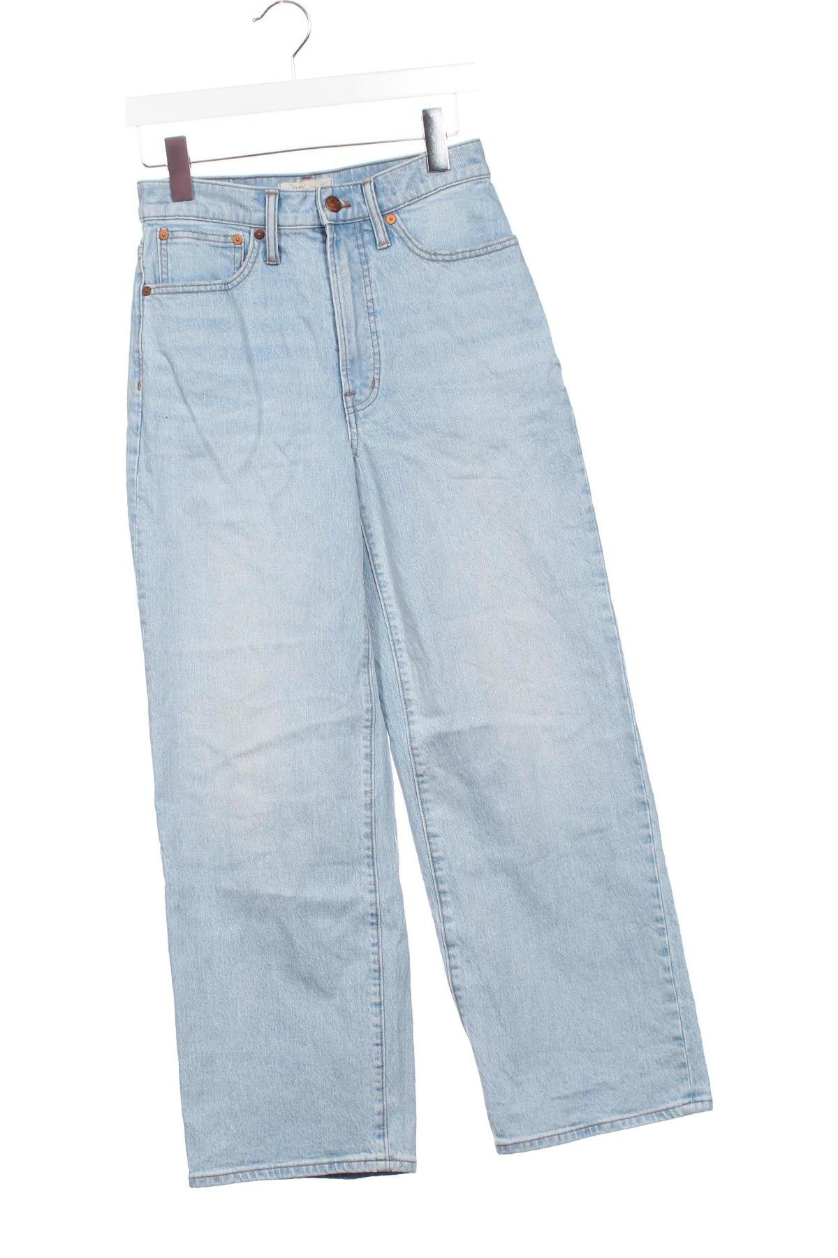 Damskie jeansy Madewell, Rozmiar XS, Kolor Niebieski, Cena 82,99 zł