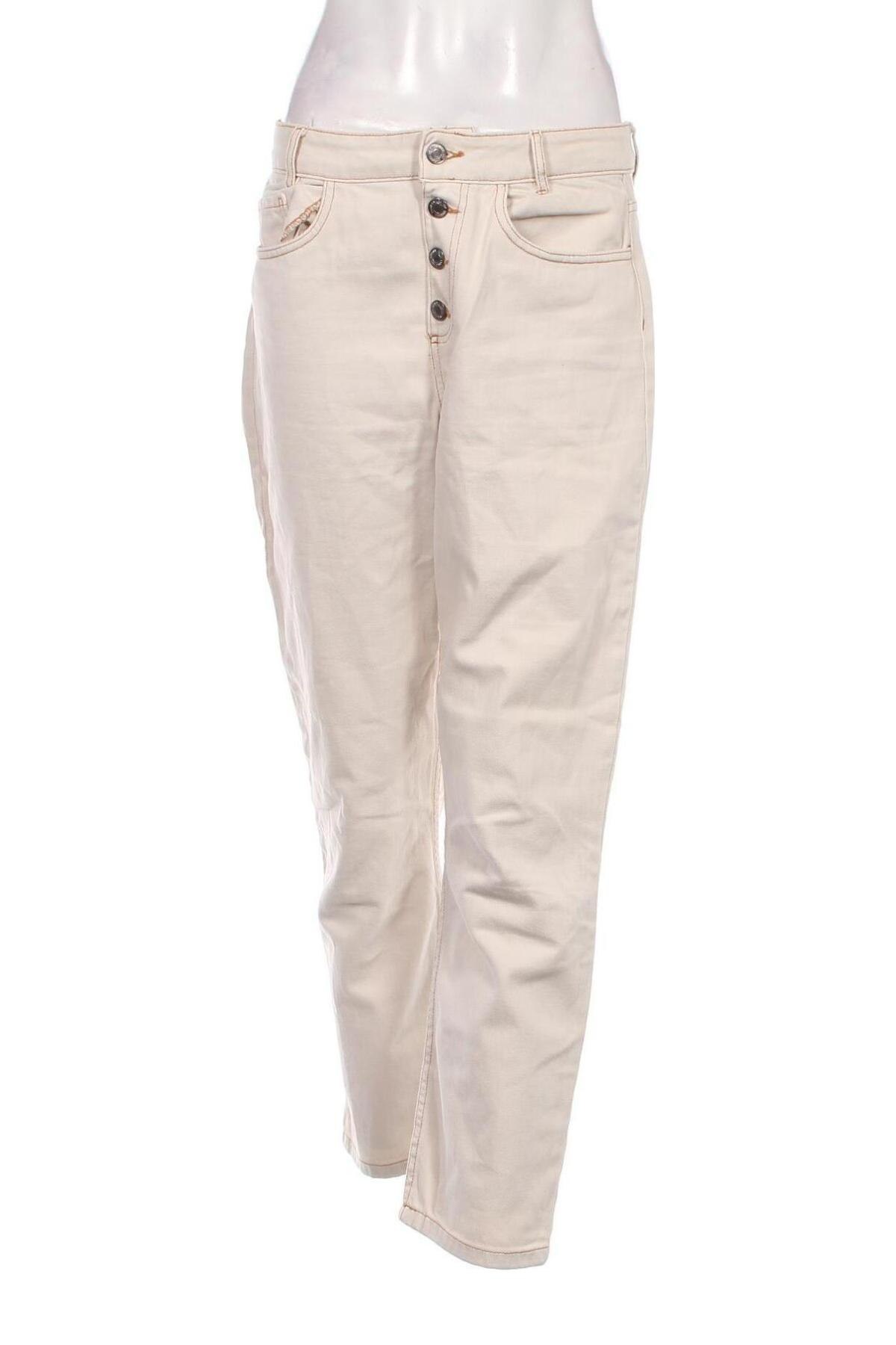 Damen Jeans Mango, Größe M, Farbe Beige, Preis 5,00 €