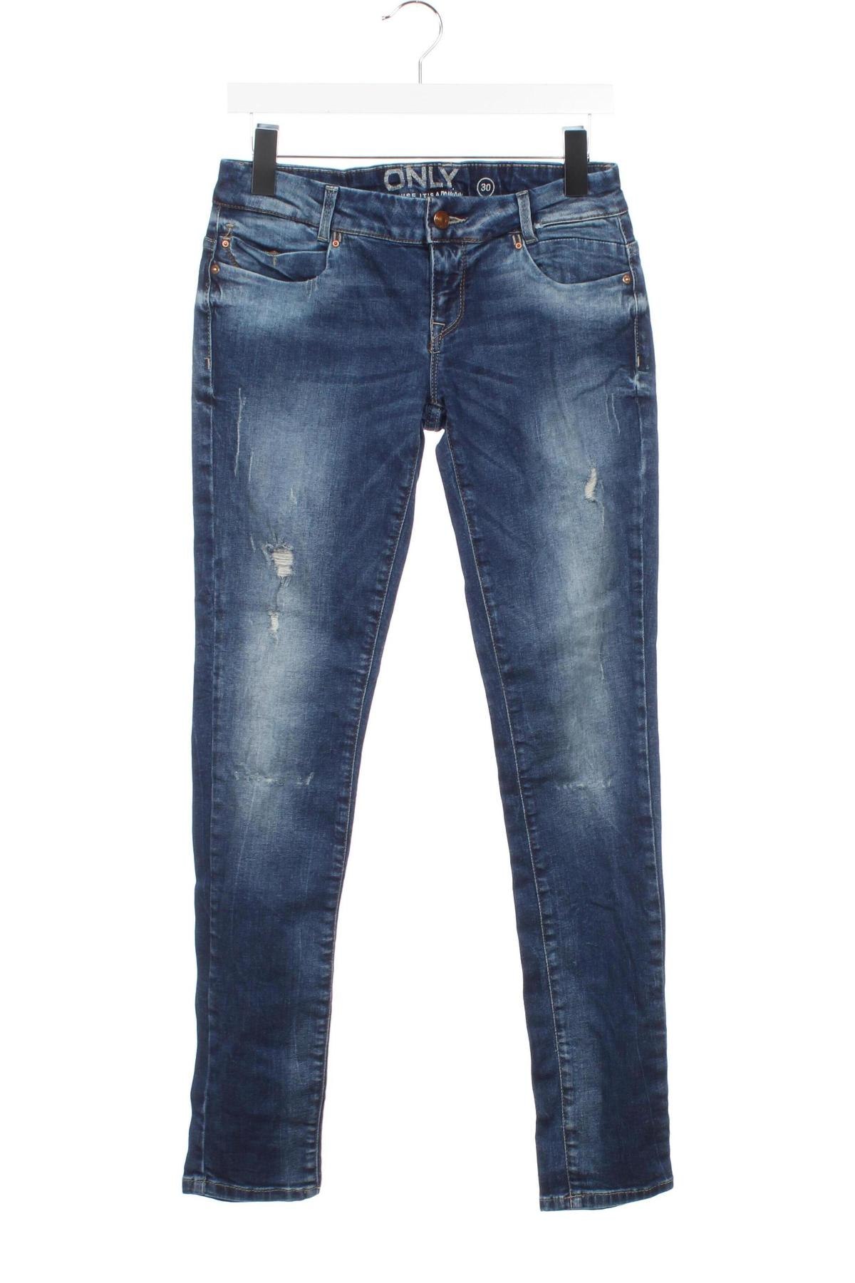 Damskie jeansy ONLY, Rozmiar M, Kolor Niebieski, Cena 39,99 zł