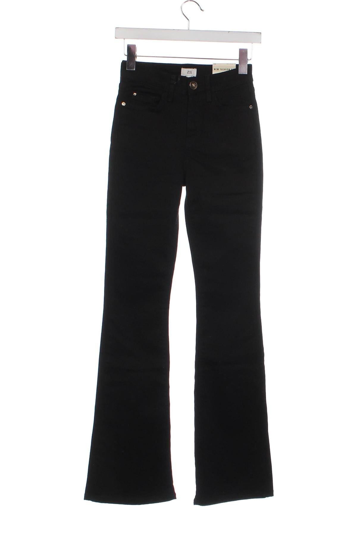 Damskie jeansy River Island, Rozmiar XS, Kolor Czarny, Cena 247,99 zł