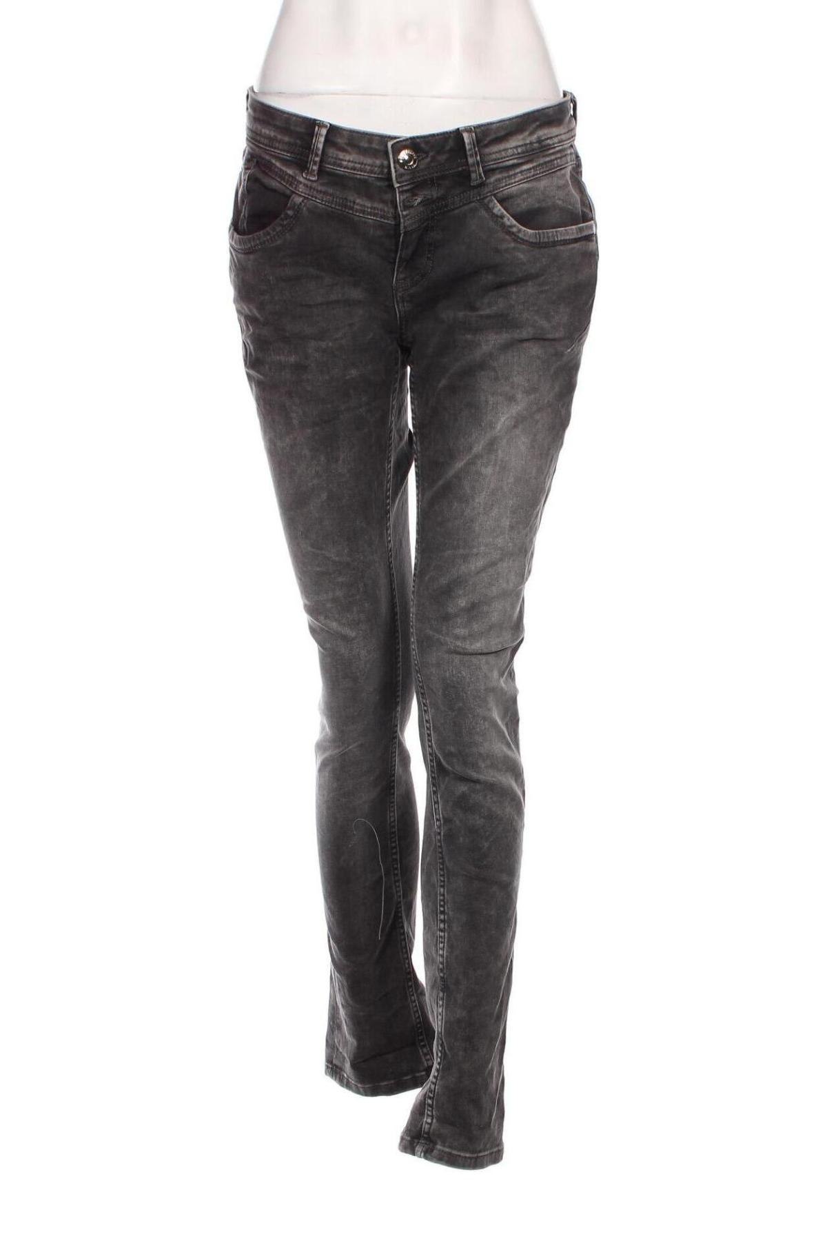 Damen Jeans Street One, Größe L, Farbe Grau, Preis € 5,99