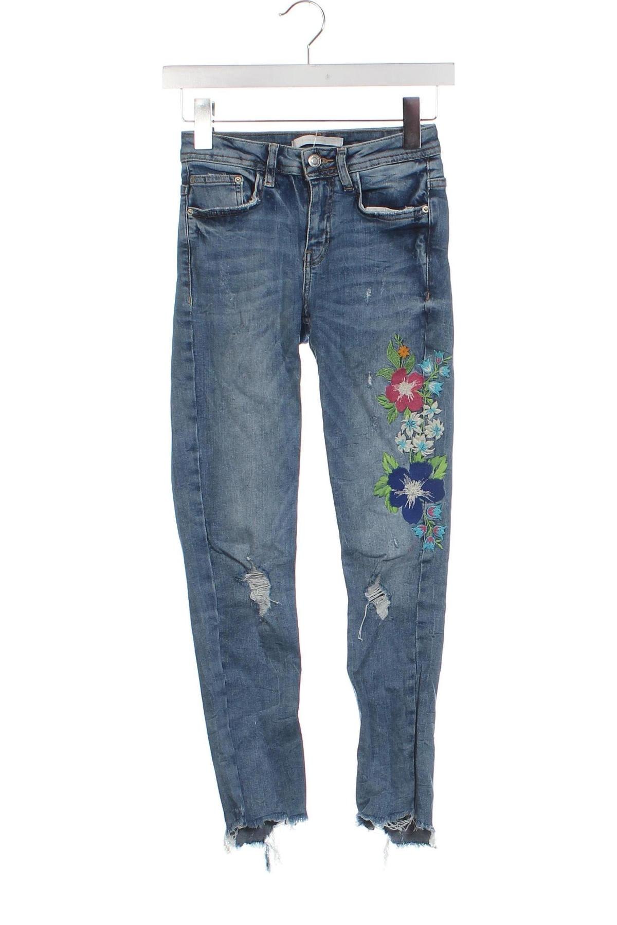 Damen Jeans Zara Trafaluc, Größe XXS, Farbe Blau, Preis € 7,29