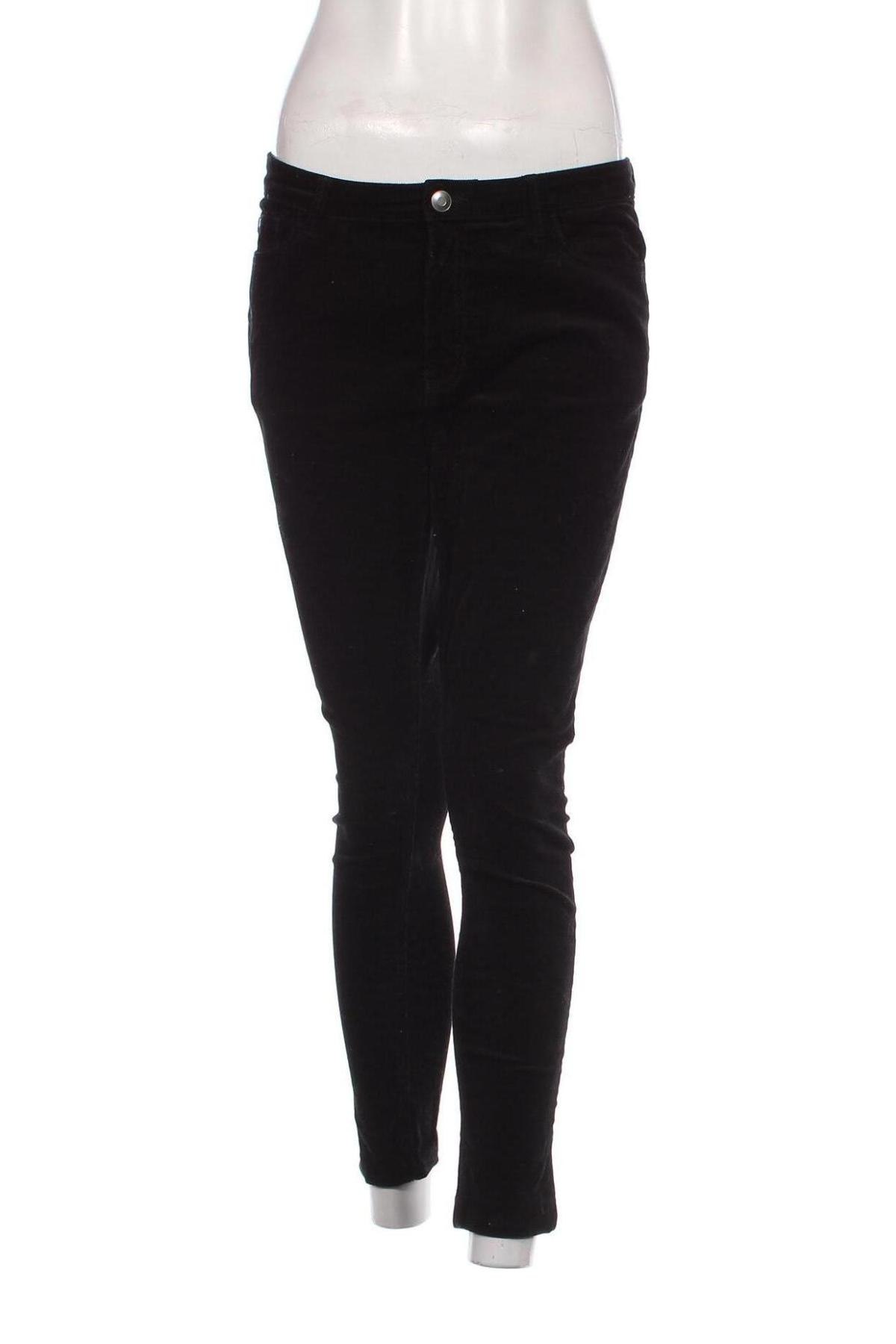 Pantaloni de velvet de femei, Mărime M, Culoare Negru, Preț 28,99 Lei