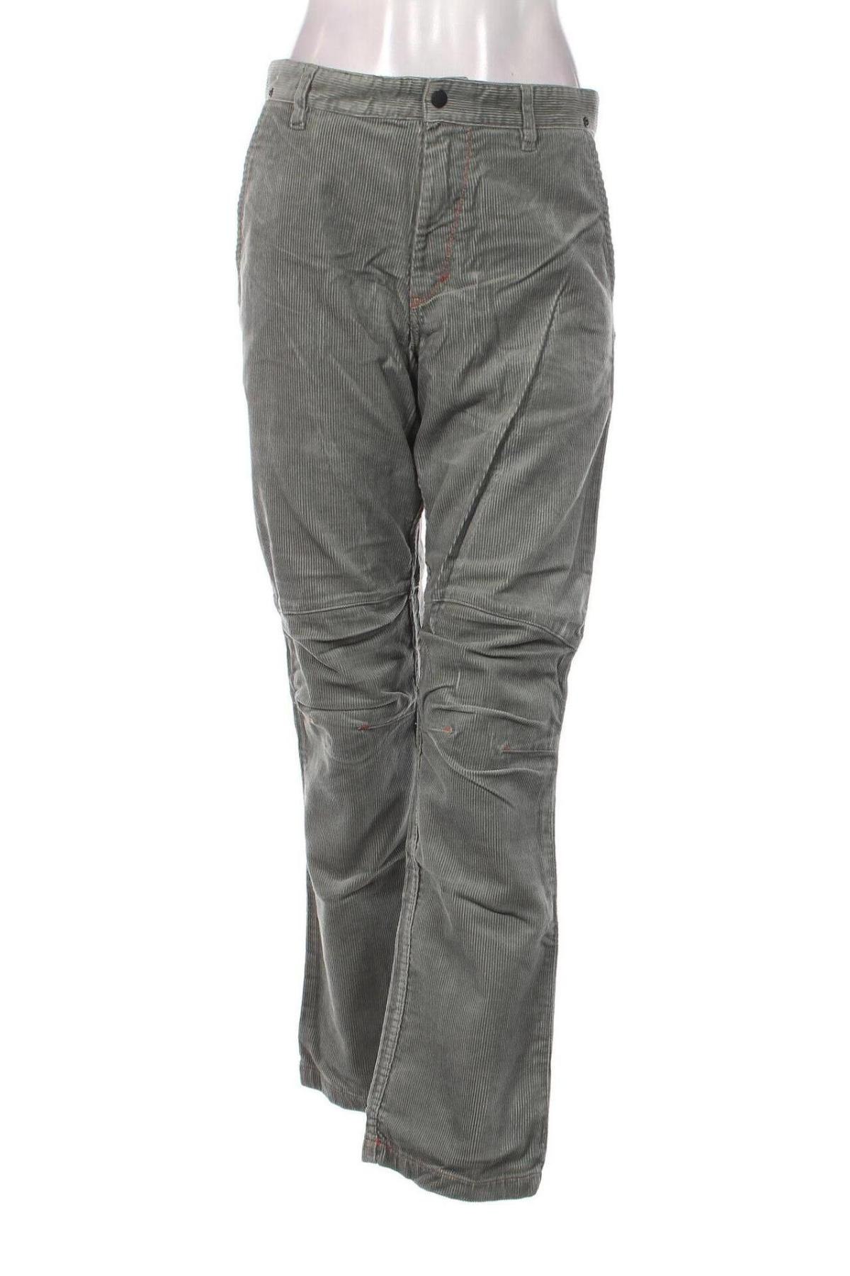 Pantaloni de velvet de femei Gotcha, Mărime M, Culoare Gri, Preț 166,99 Lei