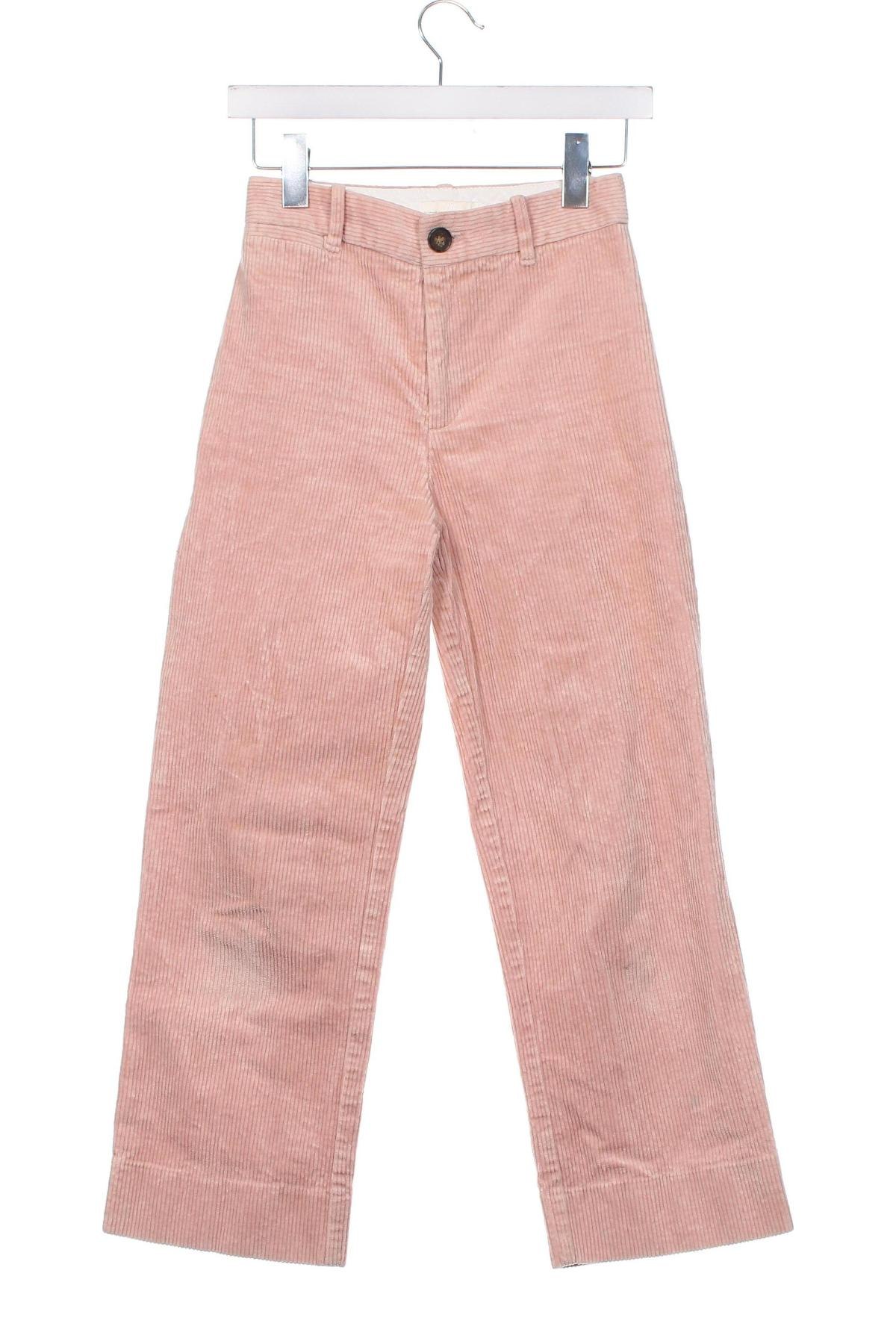 Pantaloni de velvet de femei H&M, Mărime XS, Culoare Roz, Preț 74,81 Lei