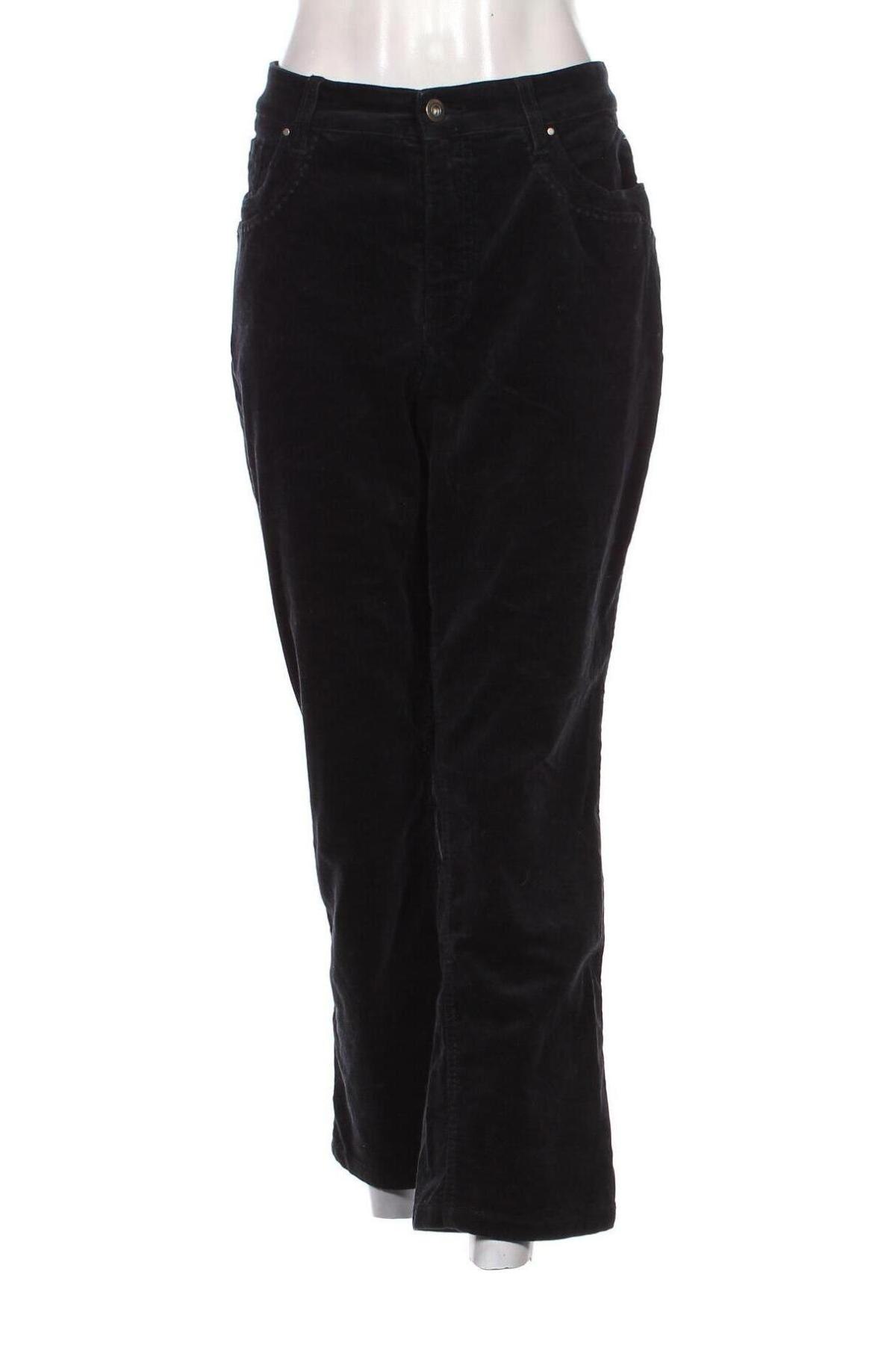 Pantaloni de velvet de femei Mac, Mărime XL, Culoare Albastru, Preț 83,64 Lei