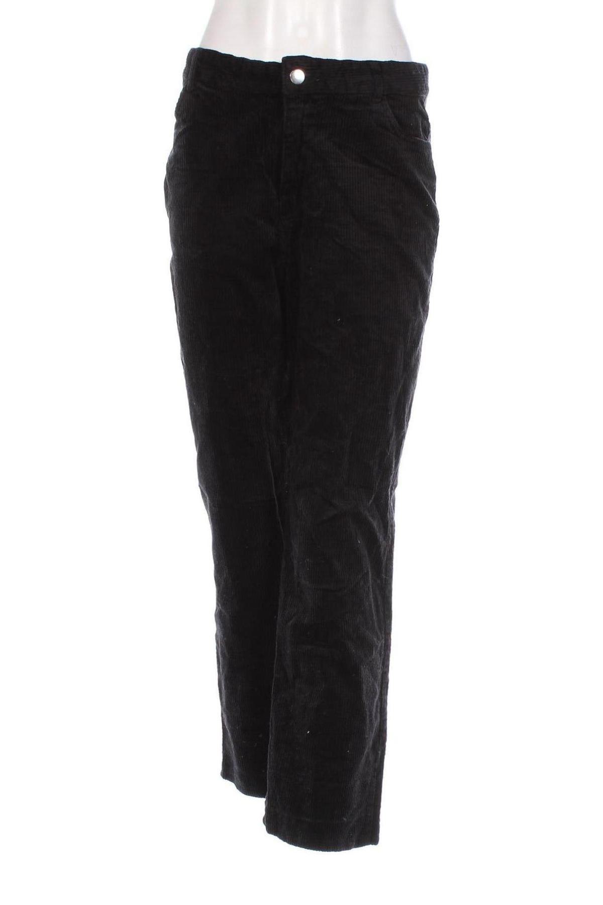 Damen Cordhose Monki, Größe M, Farbe Schwarz, Preis 10,49 €