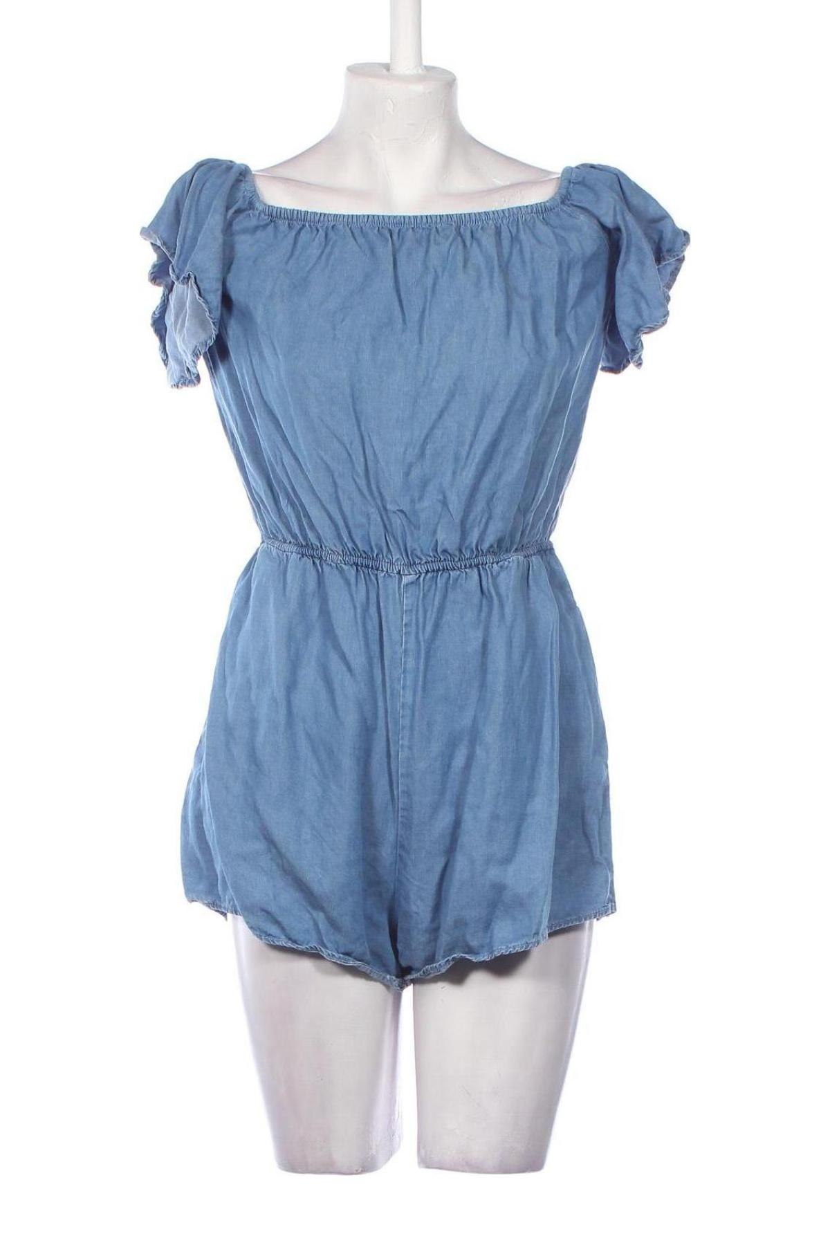 Damen Overall Bershka, Größe M, Farbe Blau, Preis € 8,72