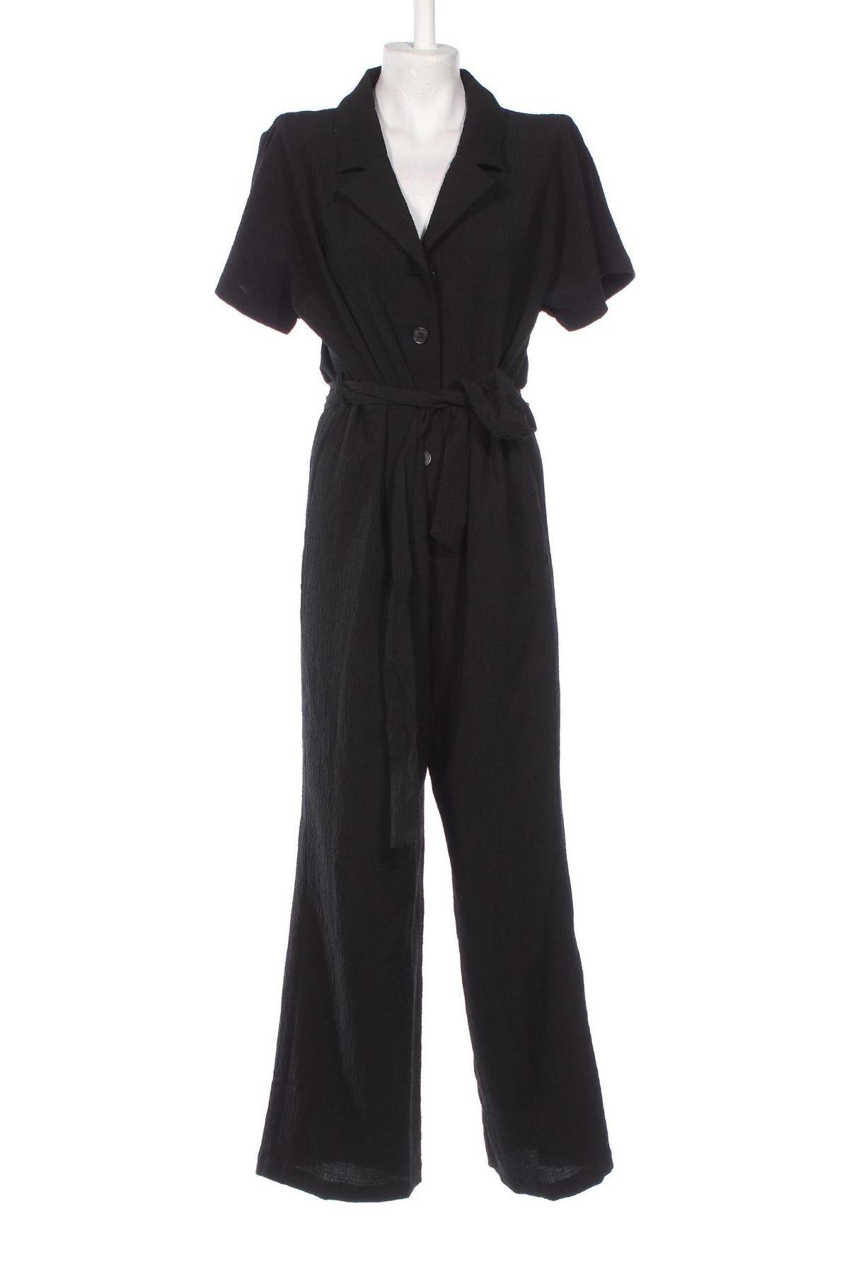 Damen Overall Monki, Größe M, Farbe Schwarz, Preis € 12,99