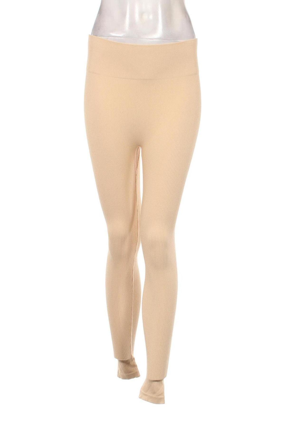 Damen Leggings, Größe S, Farbe Beige, Preis 7,49 €