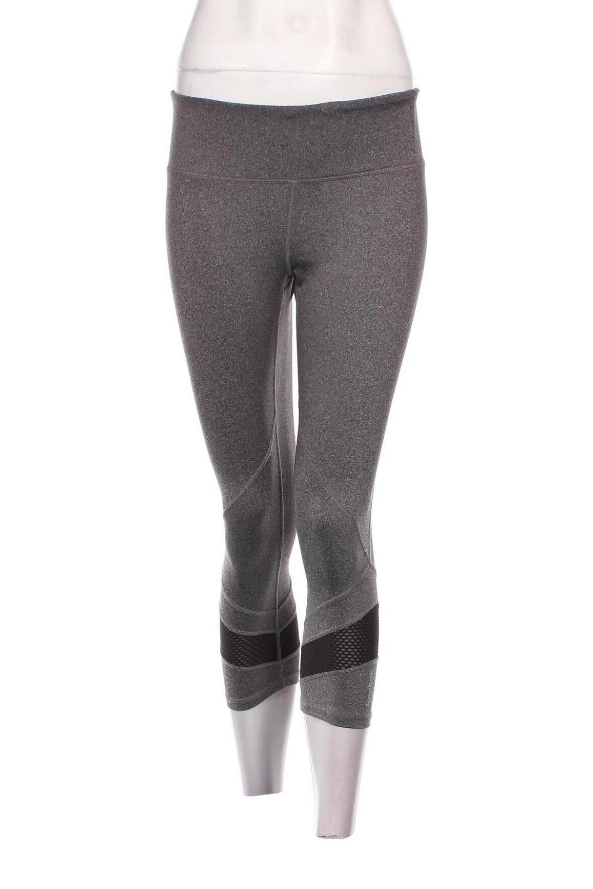 Damen Leggings Reebok, Größe S, Farbe Grau, Preis 15,99 €