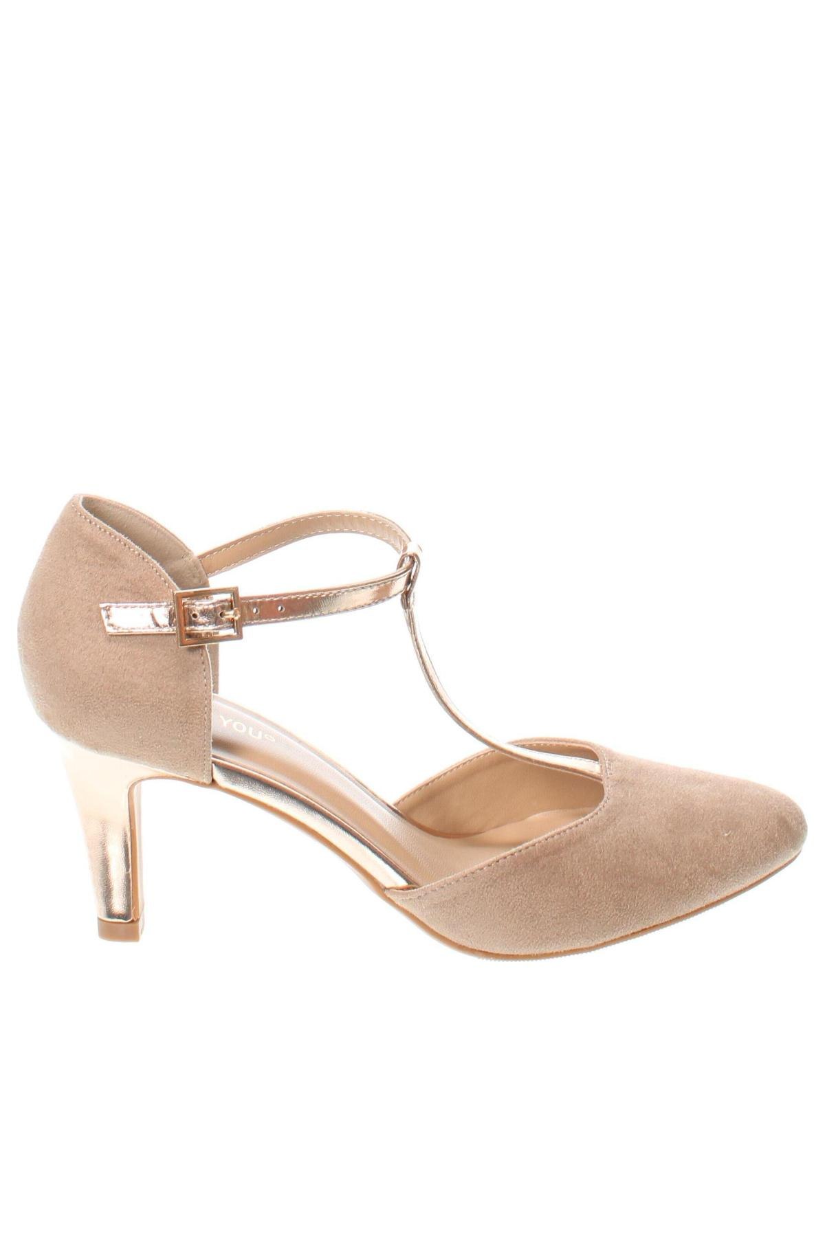 Damenschuhe About You, Größe 38, Farbe Beige, Preis 13,99 €