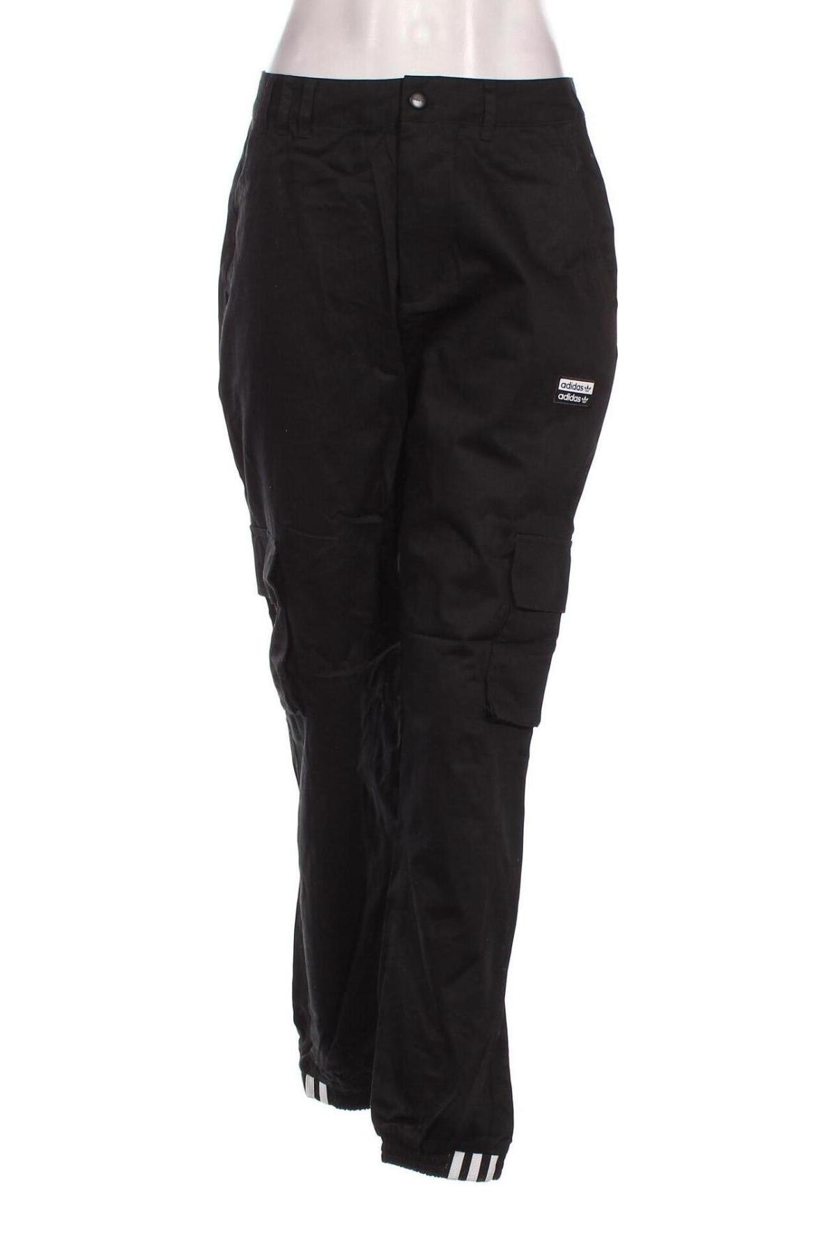 Pantaloni de femei Adidas Originals, Mărime M, Culoare Negru, Preț 122,99 Lei