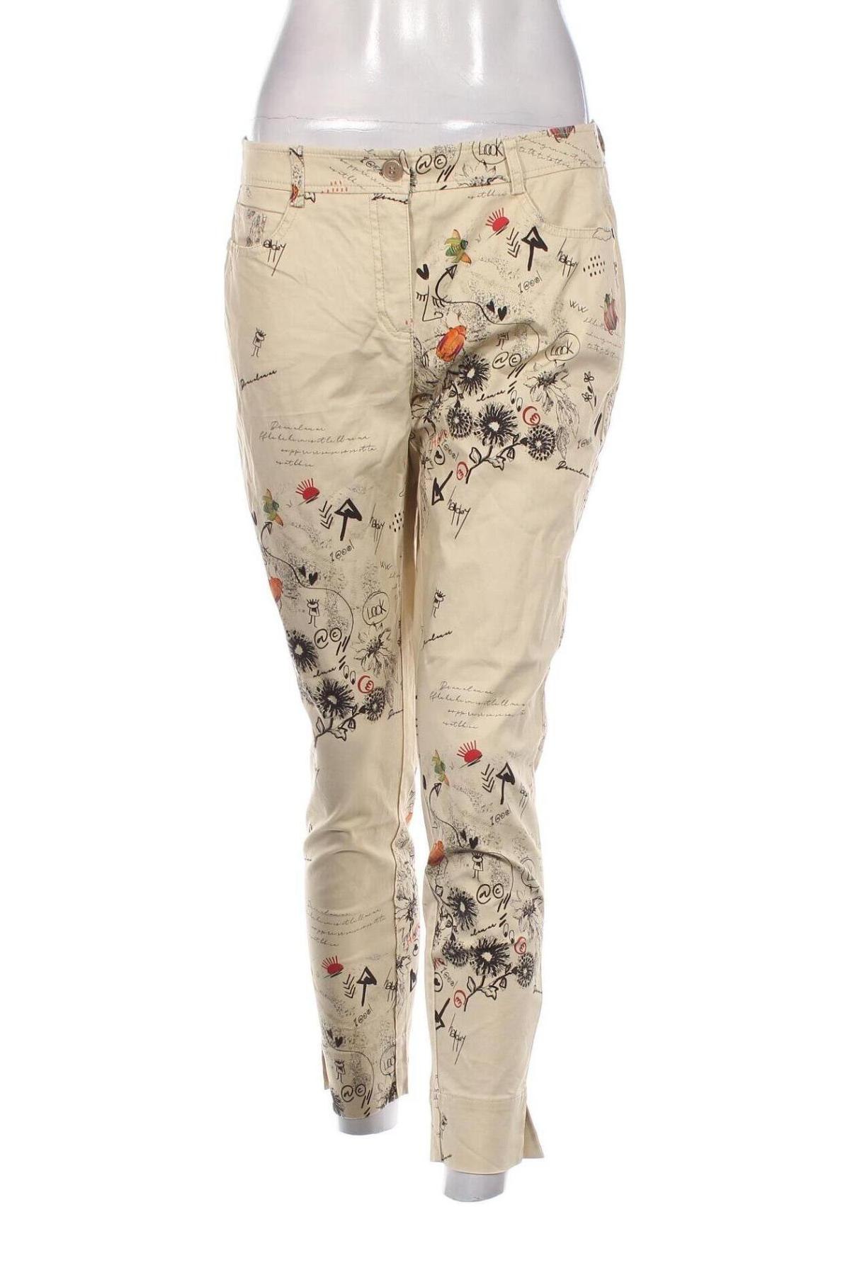 Pantaloni de femei Alba Moda, Mărime M, Culoare Bej, Preț 27,99 Lei