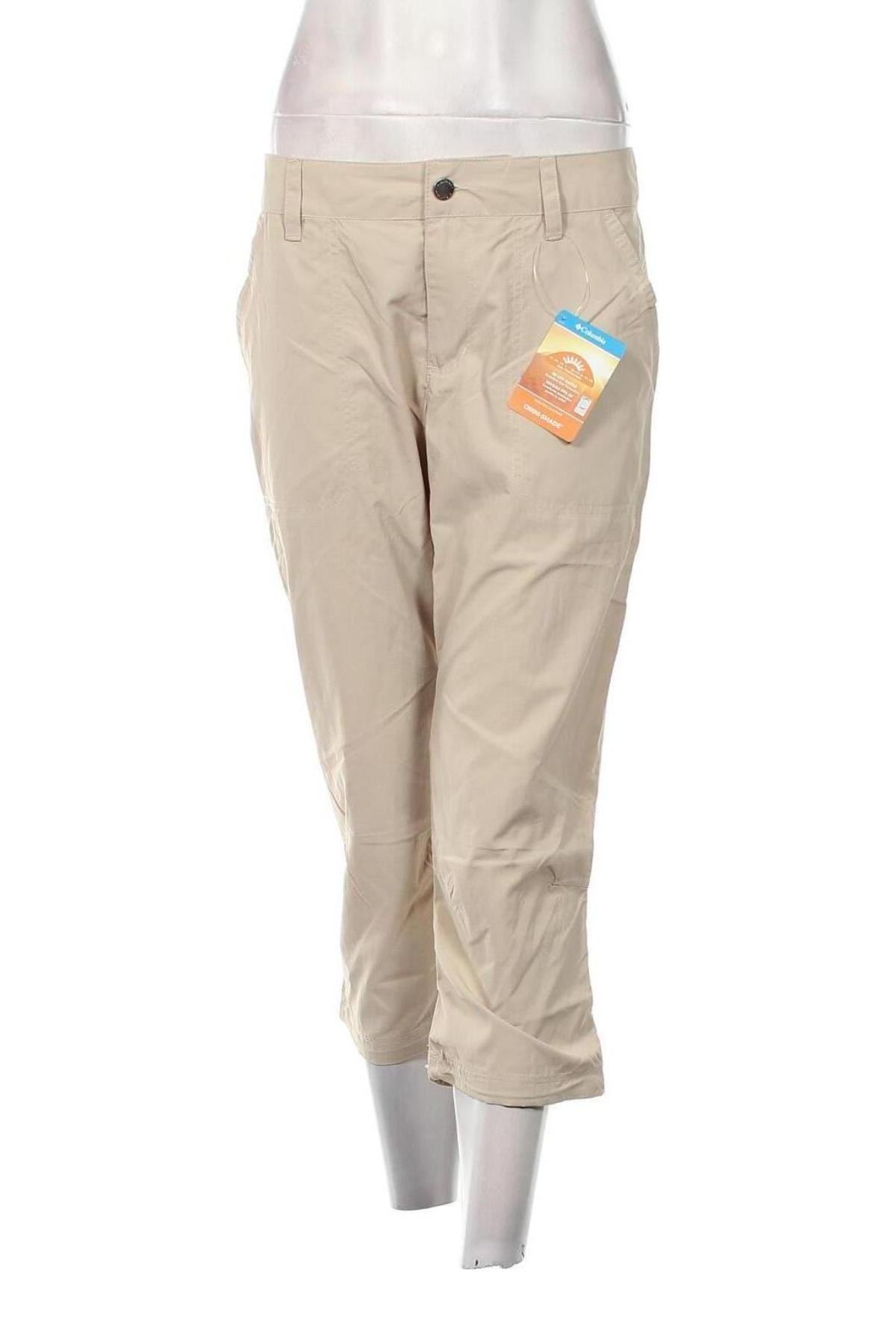 Damenhose Columbia, Größe M, Farbe Beige, Preis 16,49 €