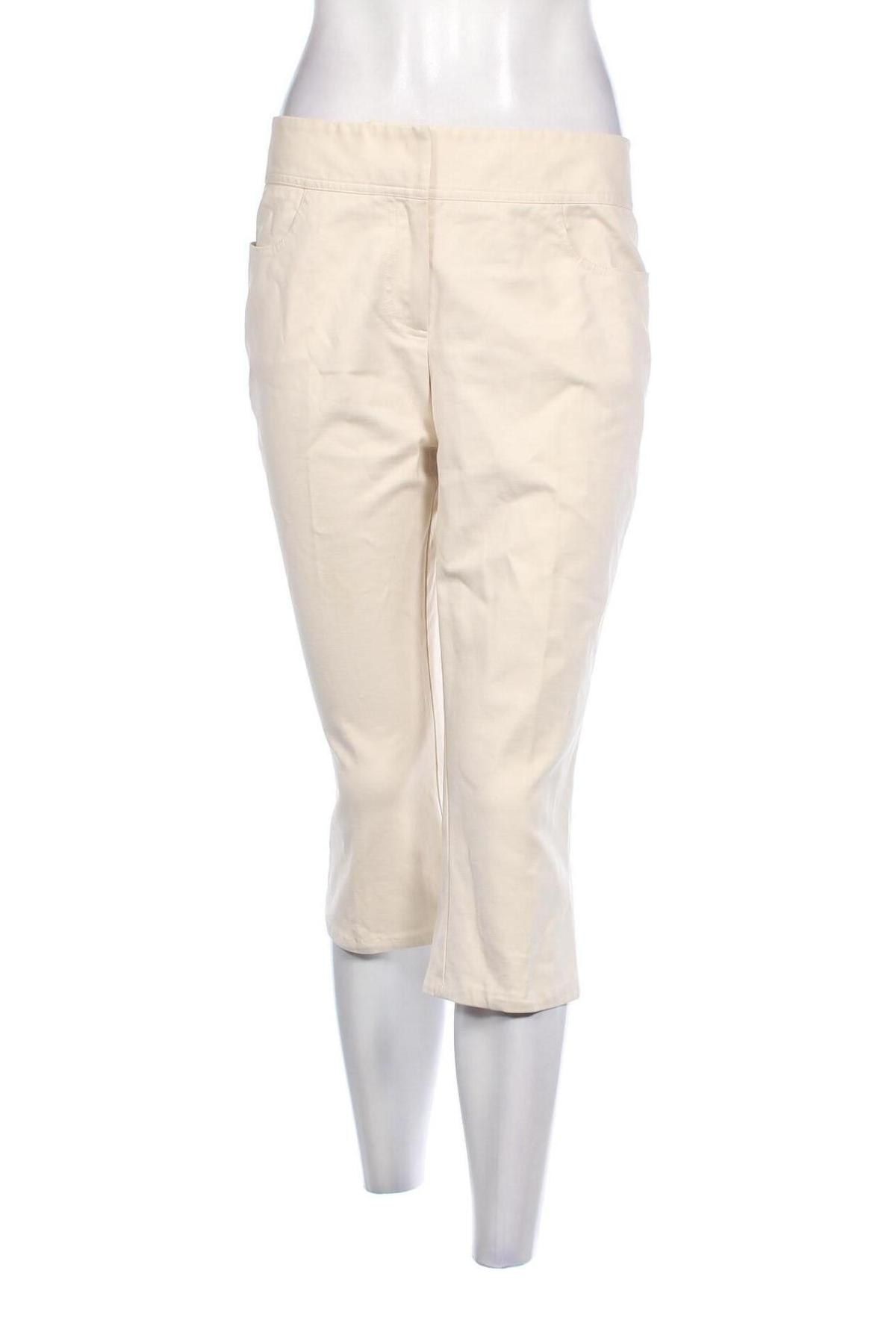 Damenhose Dana Buchman, Größe M, Farbe Beige, Preis € 3,49