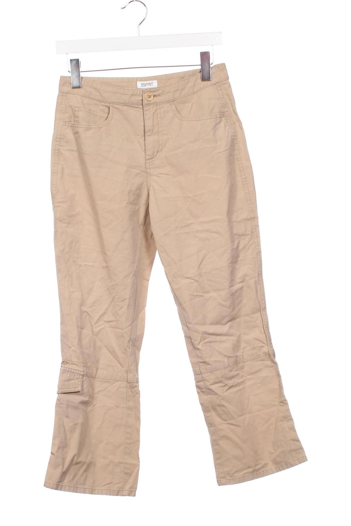 Pantaloni de femei Esprit, Mărime XS, Culoare Bej, Preț 31,49 Lei