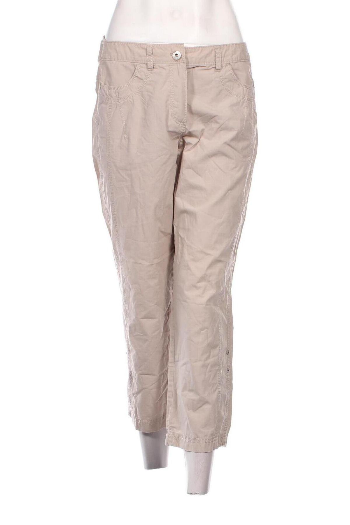 Damenhose G.W., Größe M, Farbe Beige, Preis € 7,49