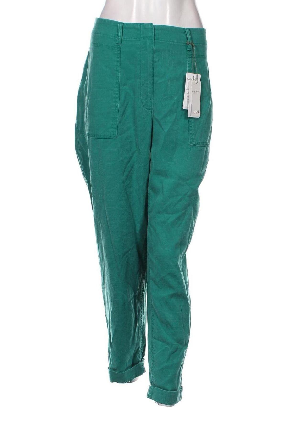 Pantaloni de femei Gerry Weber, Mărime XL, Culoare Verde, Preț 133,99 Lei