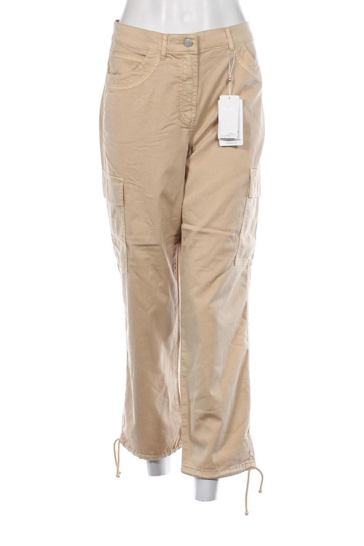 Damenhose Gerry Weber, Größe L, Farbe Beige, Preis € 12,49