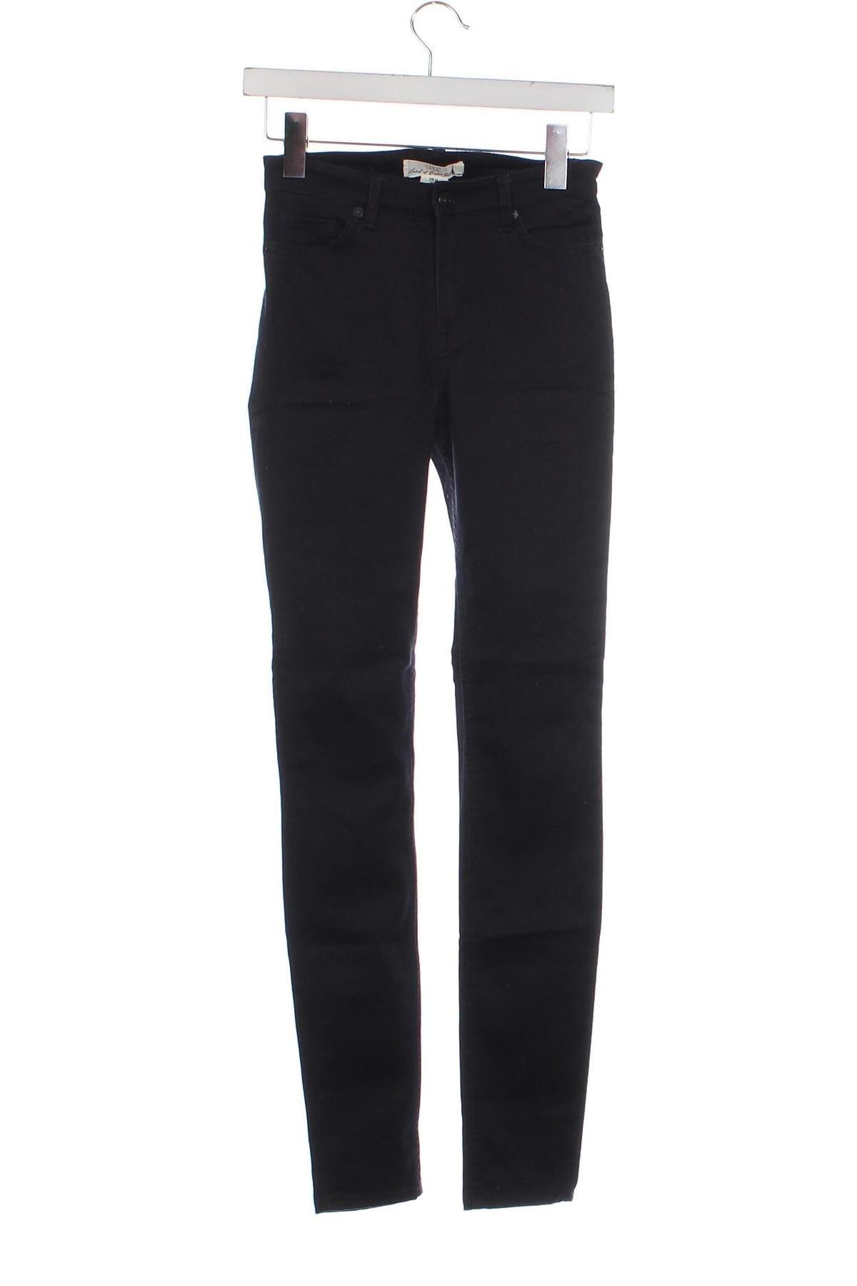 Pantaloni de femei H&M, Mărime XS, Culoare Albastru, Preț 19,99 Lei