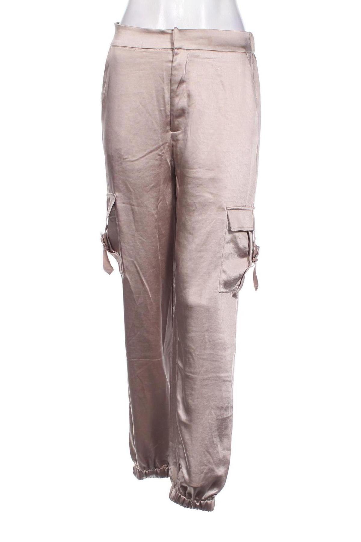 Pantaloni de femei Hoermanseder x About You, Mărime M, Culoare Bej, Preț 305,92 Lei