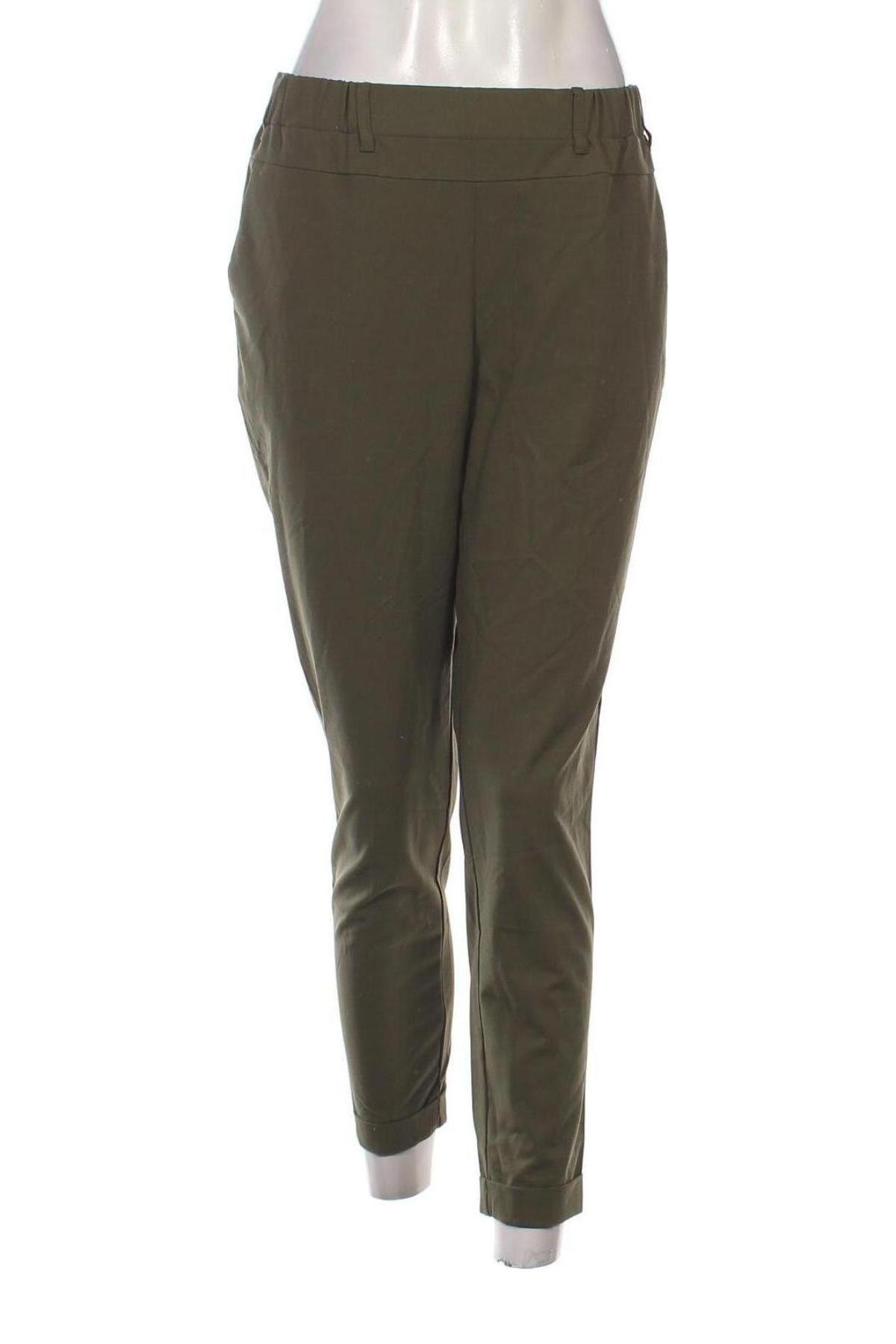 Pantaloni de femei Kaffe, Mărime M, Culoare Verde, Preț 31,99 Lei