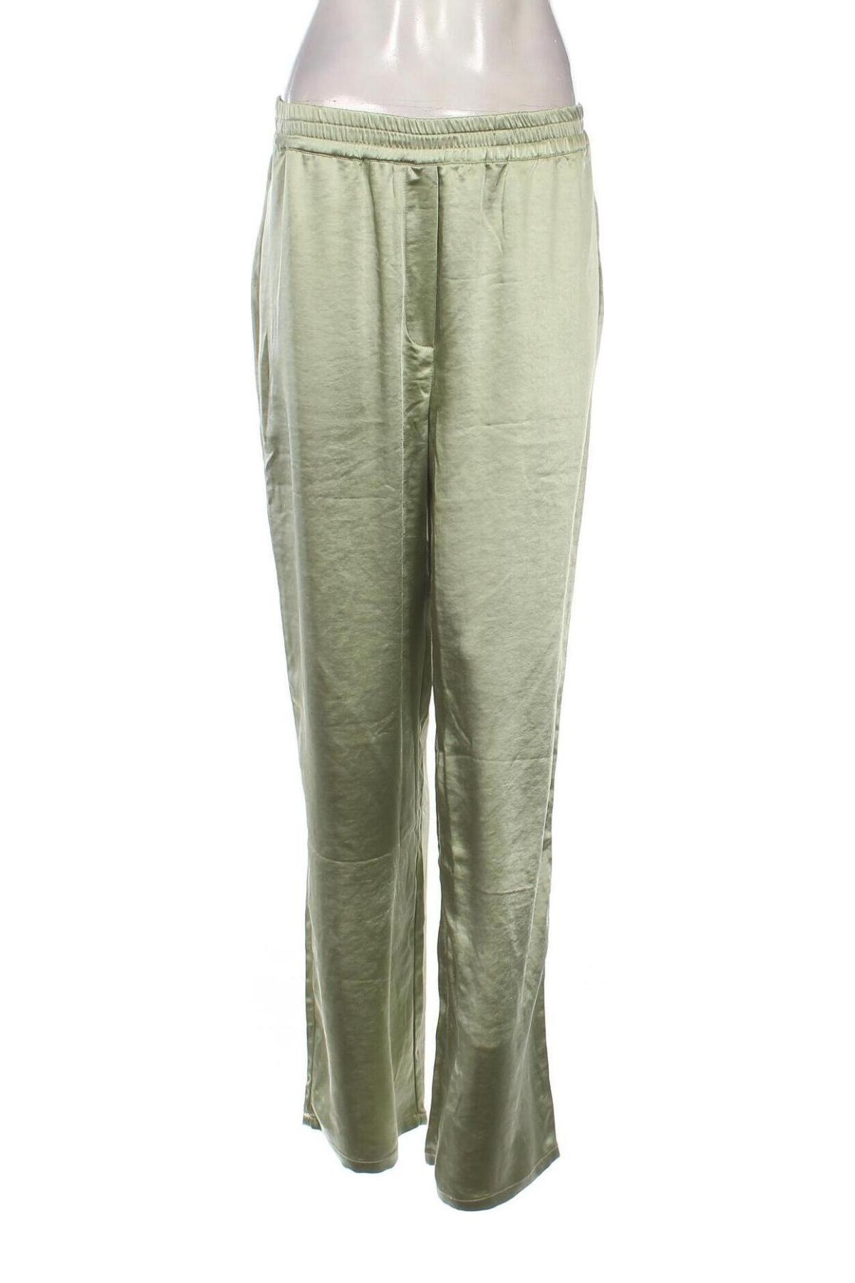 Pantaloni de femei LeGer By Lena Gercke X About you, Mărime M, Culoare Verde, Preț 91,99 Lei