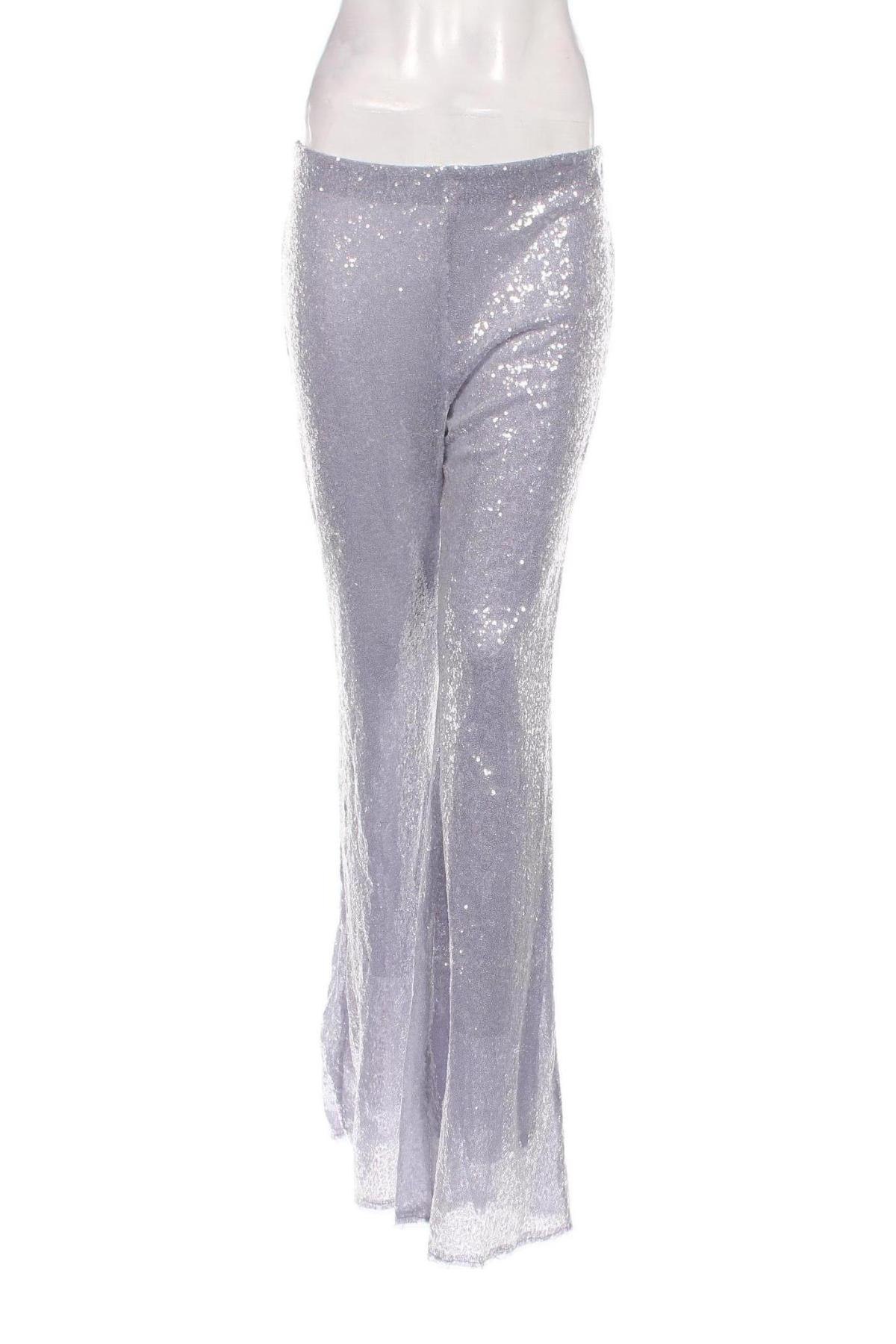 Damenhose Mango, Größe L, Farbe Silber, Preis 11,99 €