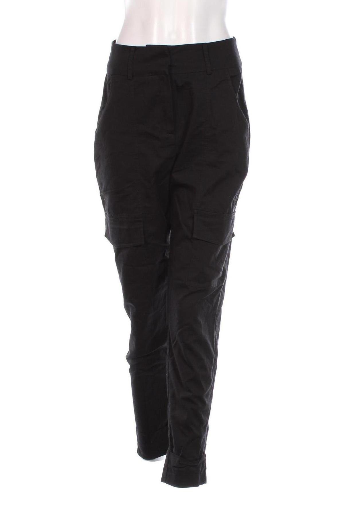 Pantaloni de femei NA-KD, Mărime S, Culoare Negru, Preț 31,99 Lei